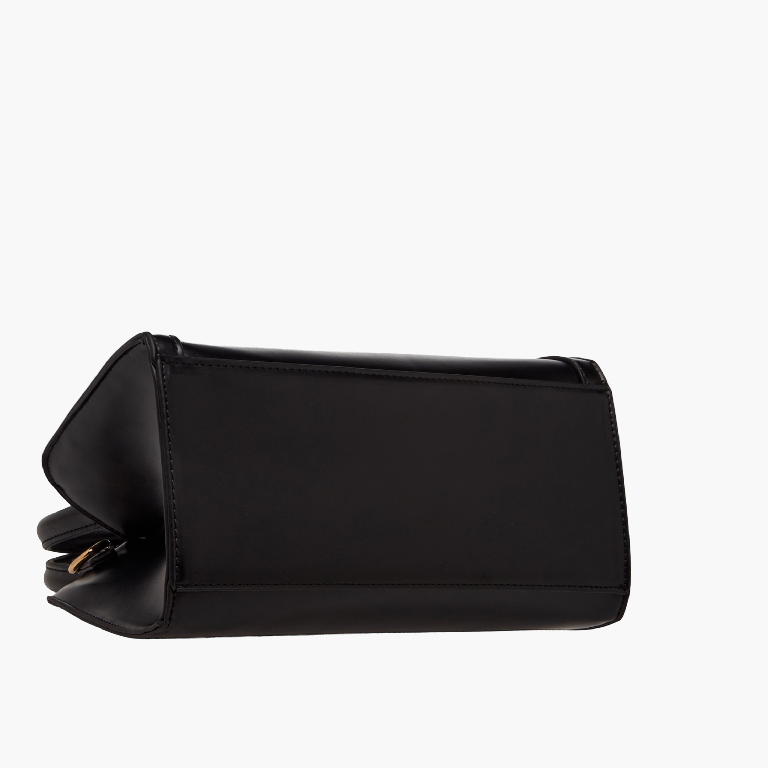 Sasha Textured Satchel Bag with Double Handle-women-bagsandwallets-handbags-image-7