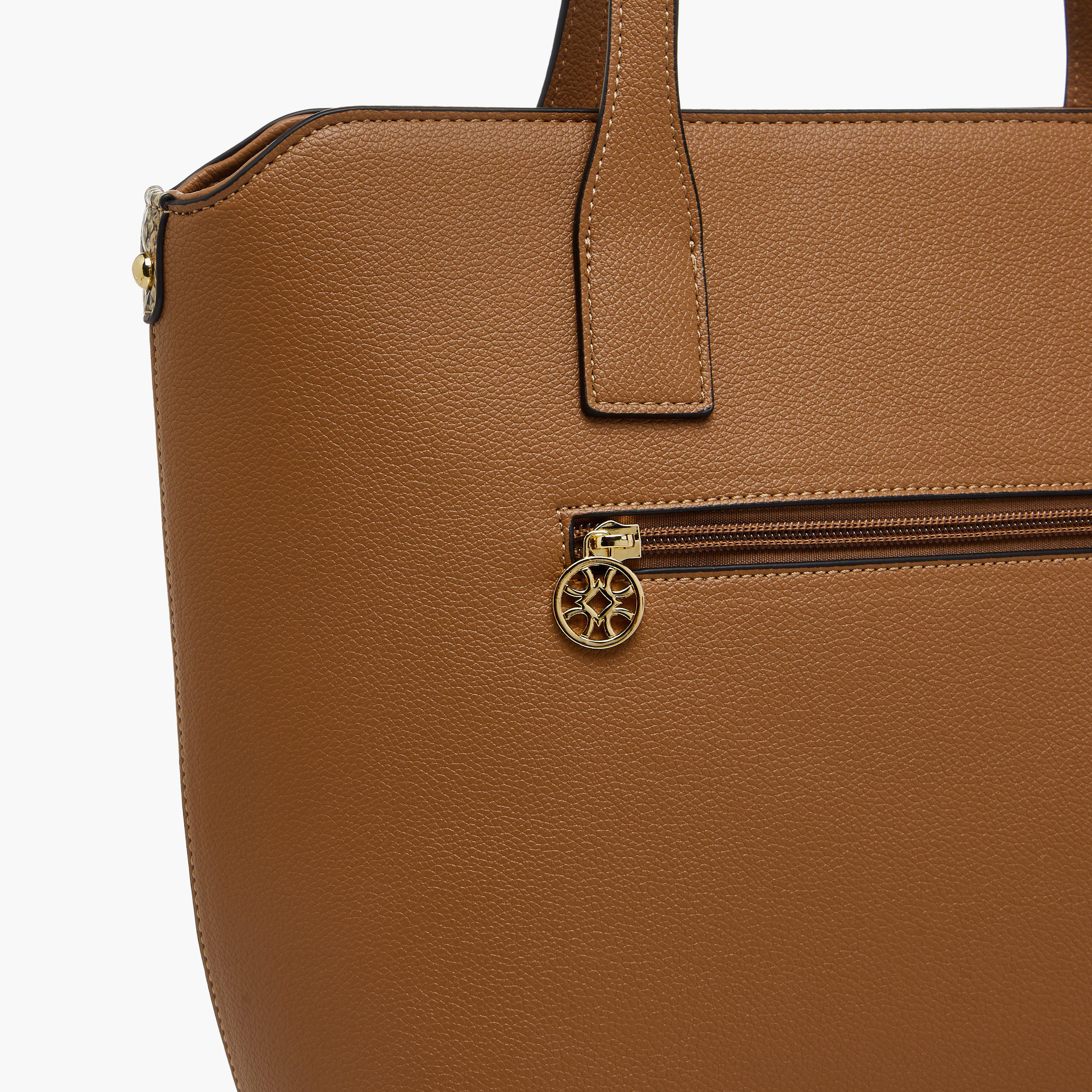 Sasha Animal Textured Belt Detail Tote Bag with Handles-women-bagsandwallets-handbags-image-6