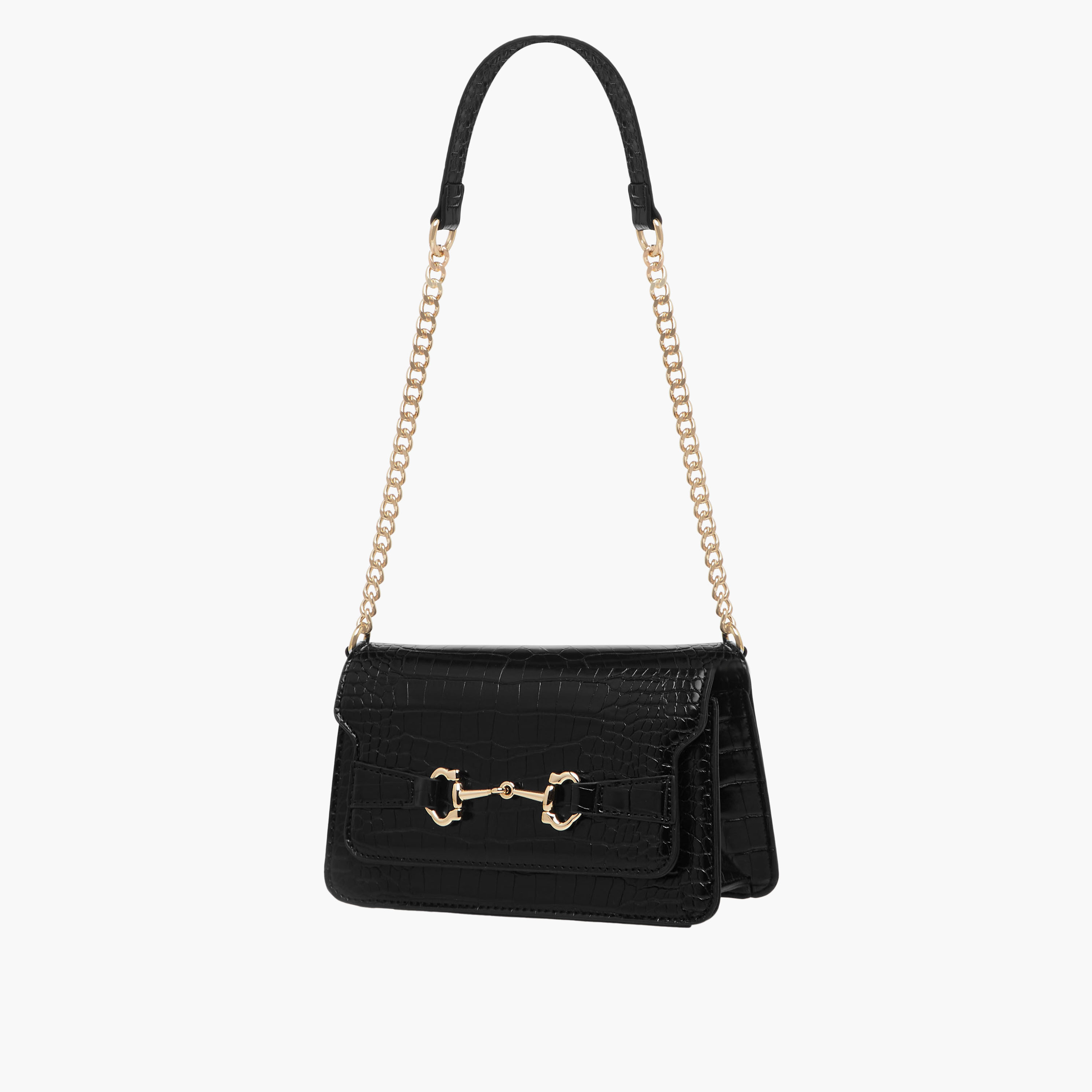 شنطة كتف بارزة الملمس بحزام سلسلة كودس من ساشا-women-bagsandwallets-handbags-image-3