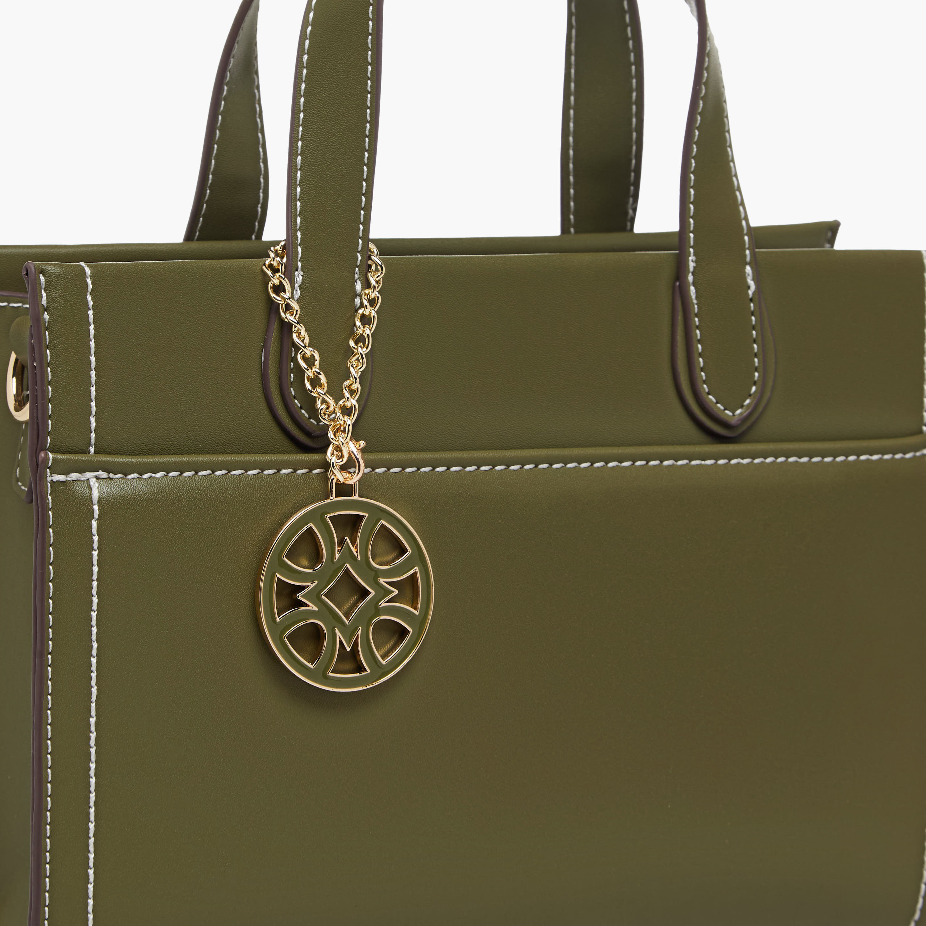 Sasha Kodes Solid Tote Bag with Detachable Strap-women-bagsandwallets-handbags-image-5