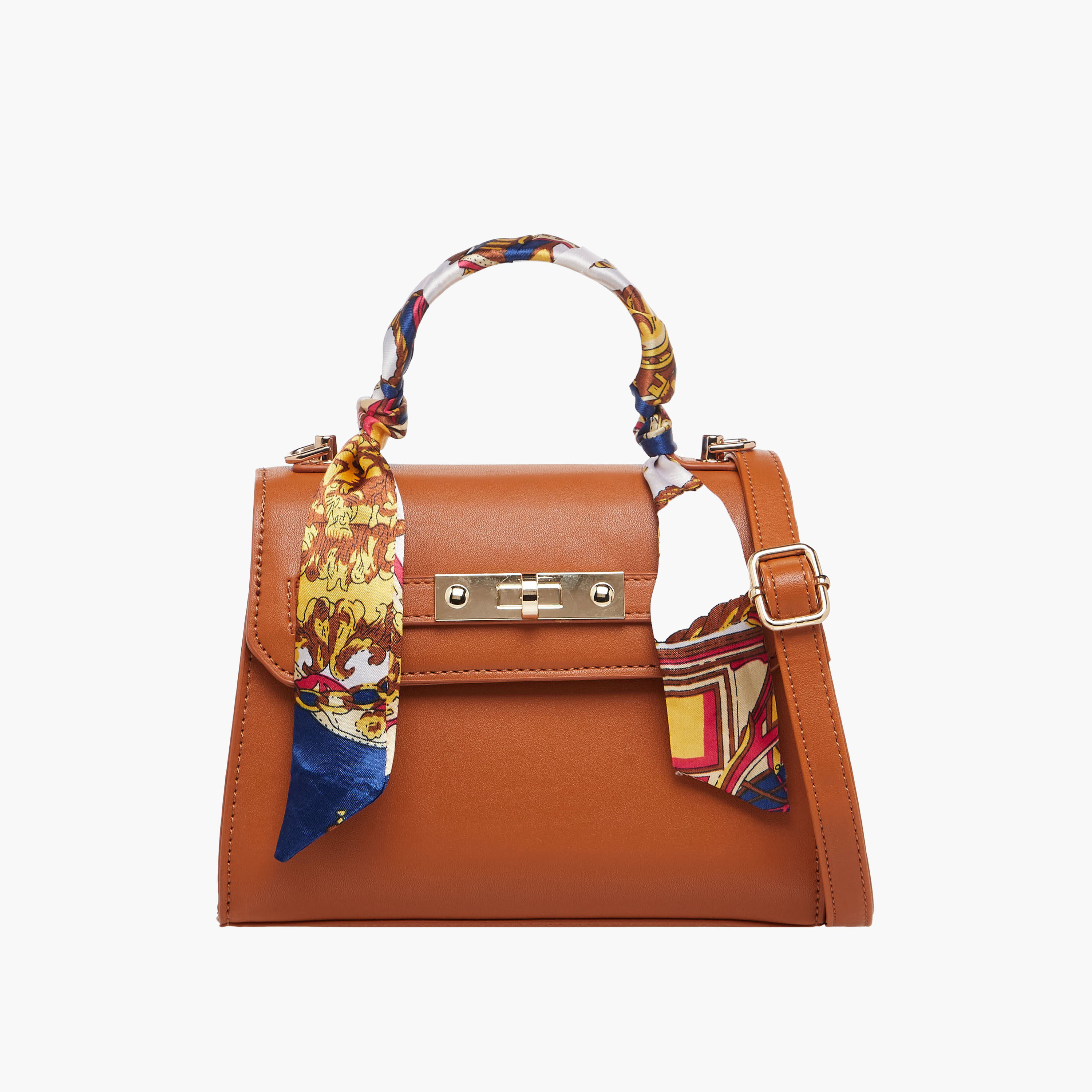 شنطة كروس بودي بمقبض ووشاح من ساشا-women-bagsandwallets-handbags-image-1