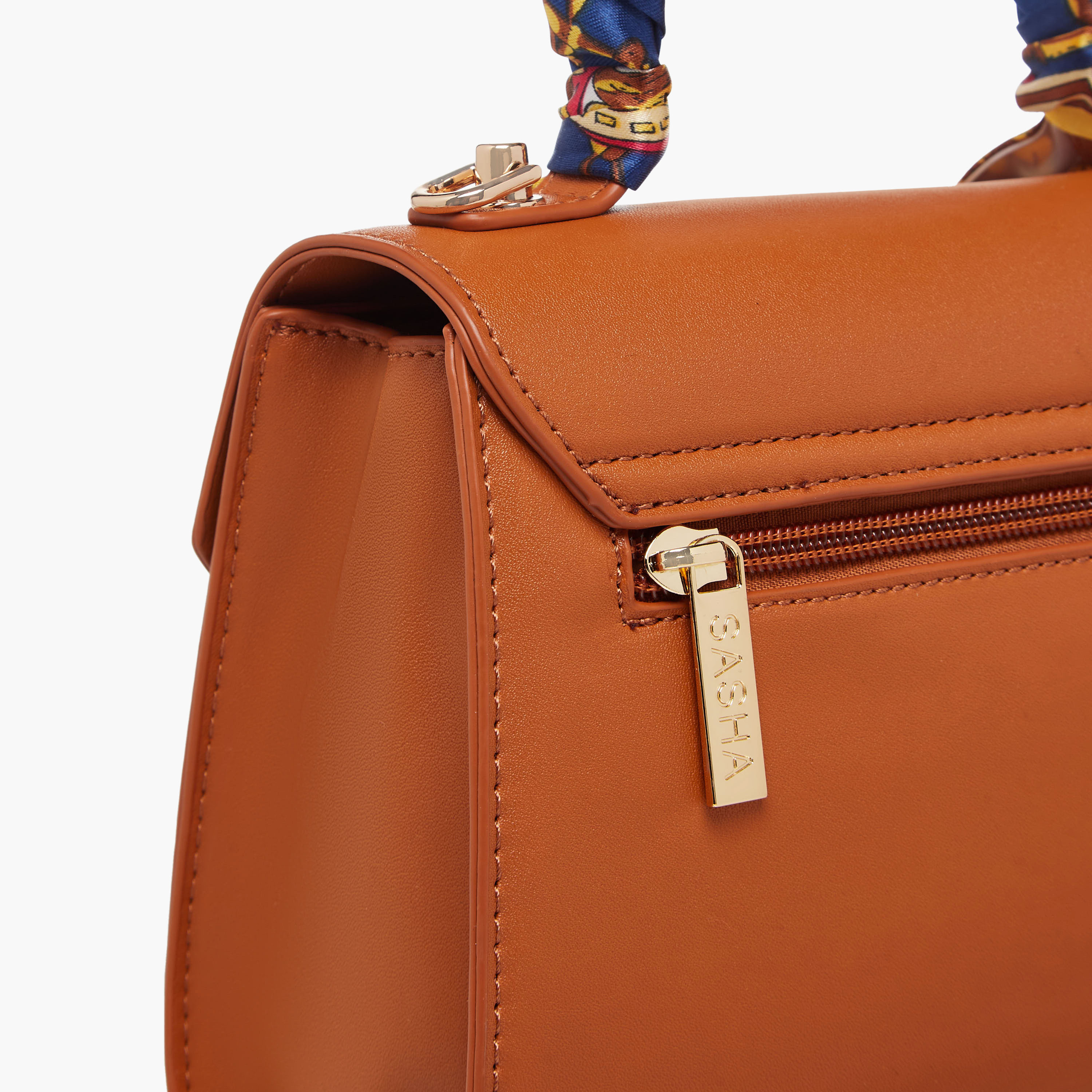شنطة كروس بودي بمقبض ووشاح من ساشا-women-bagsandwallets-handbags-image-6
