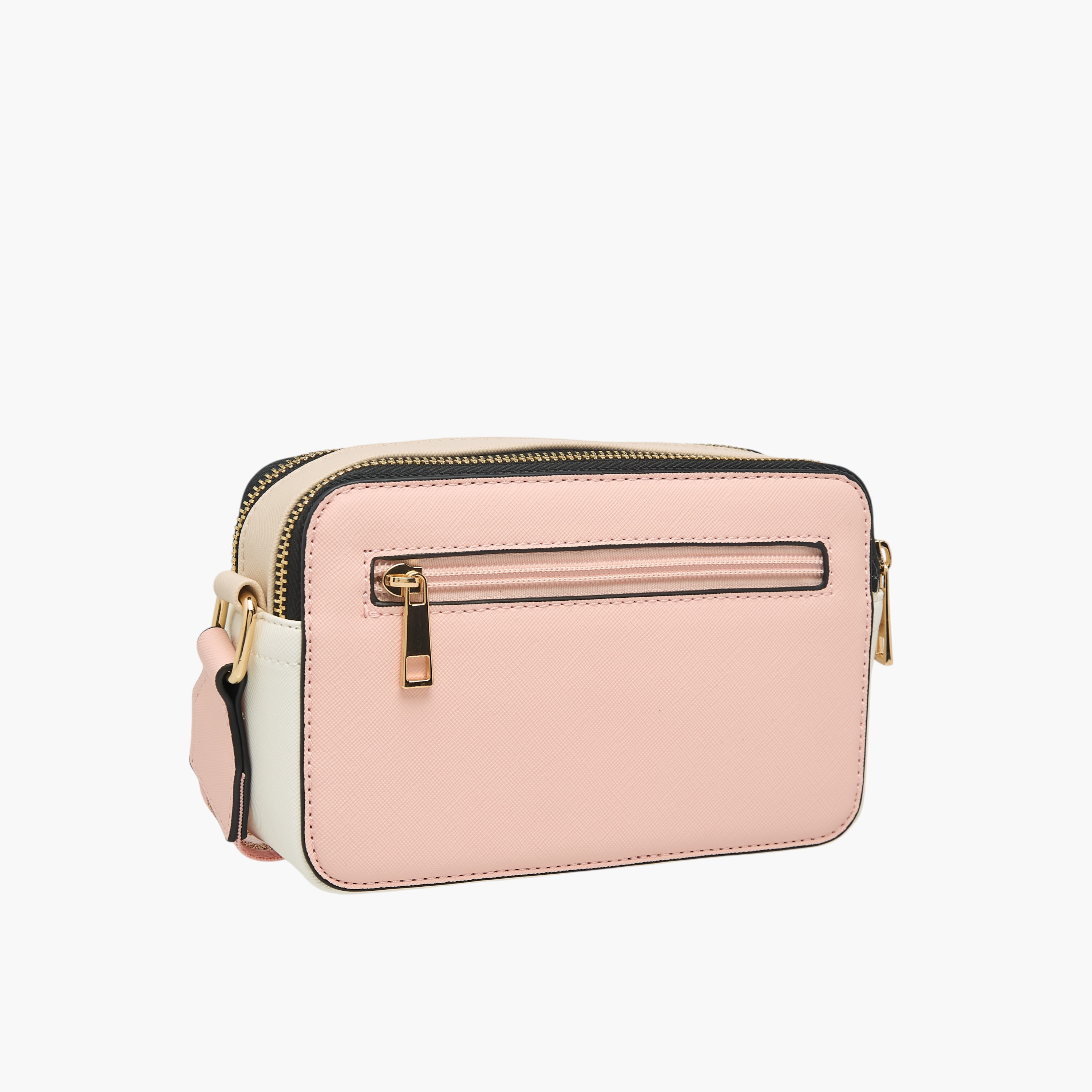 شنطة كروس بودي بقوالب ملونة وحزام قابل للتعديل كودس من ساشا-women-bagsandwallets-handbags-image-4