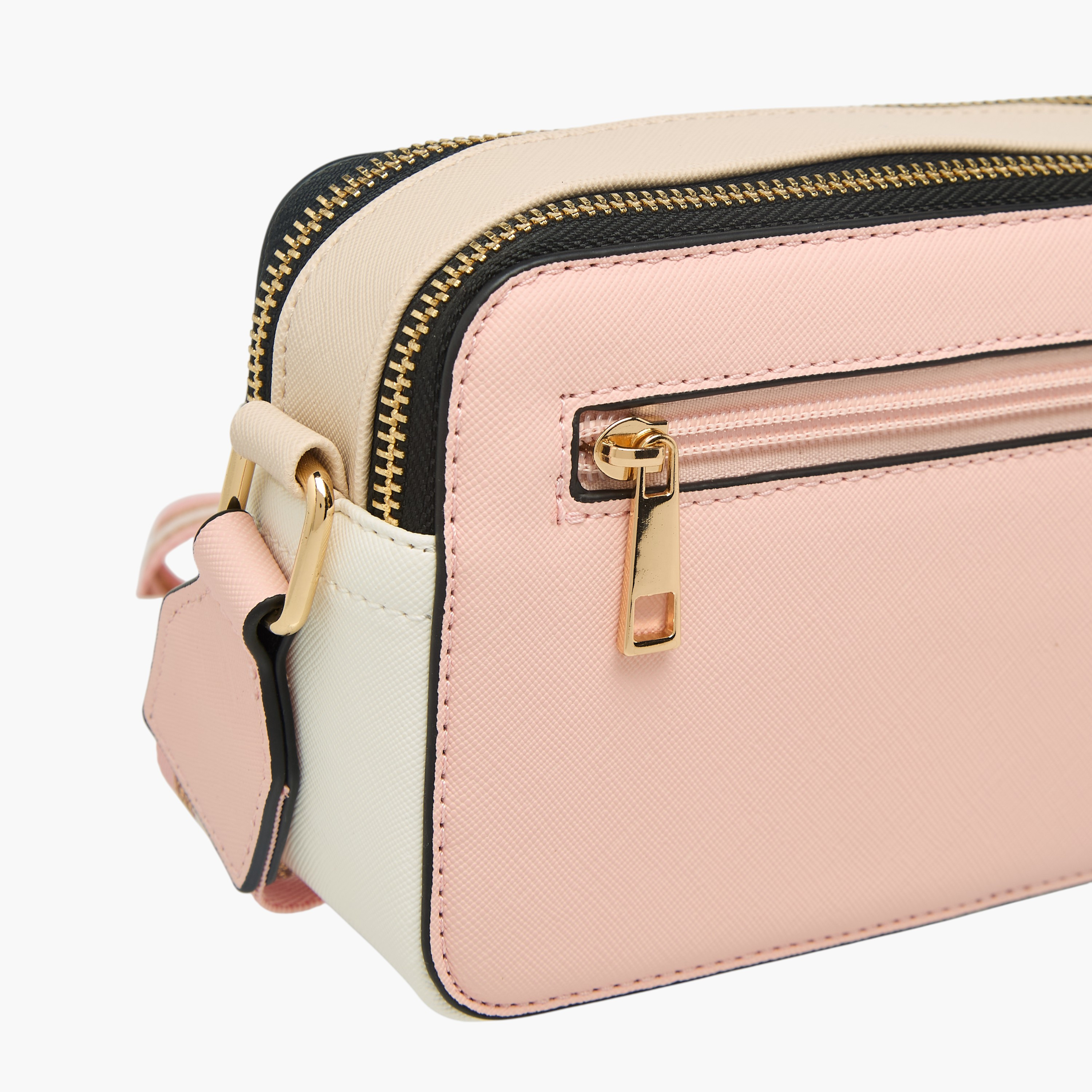 شنطة كروس بودي بقوالب ملونة وحزام قابل للتعديل كودس من ساشا-women-bagsandwallets-handbags-image-5