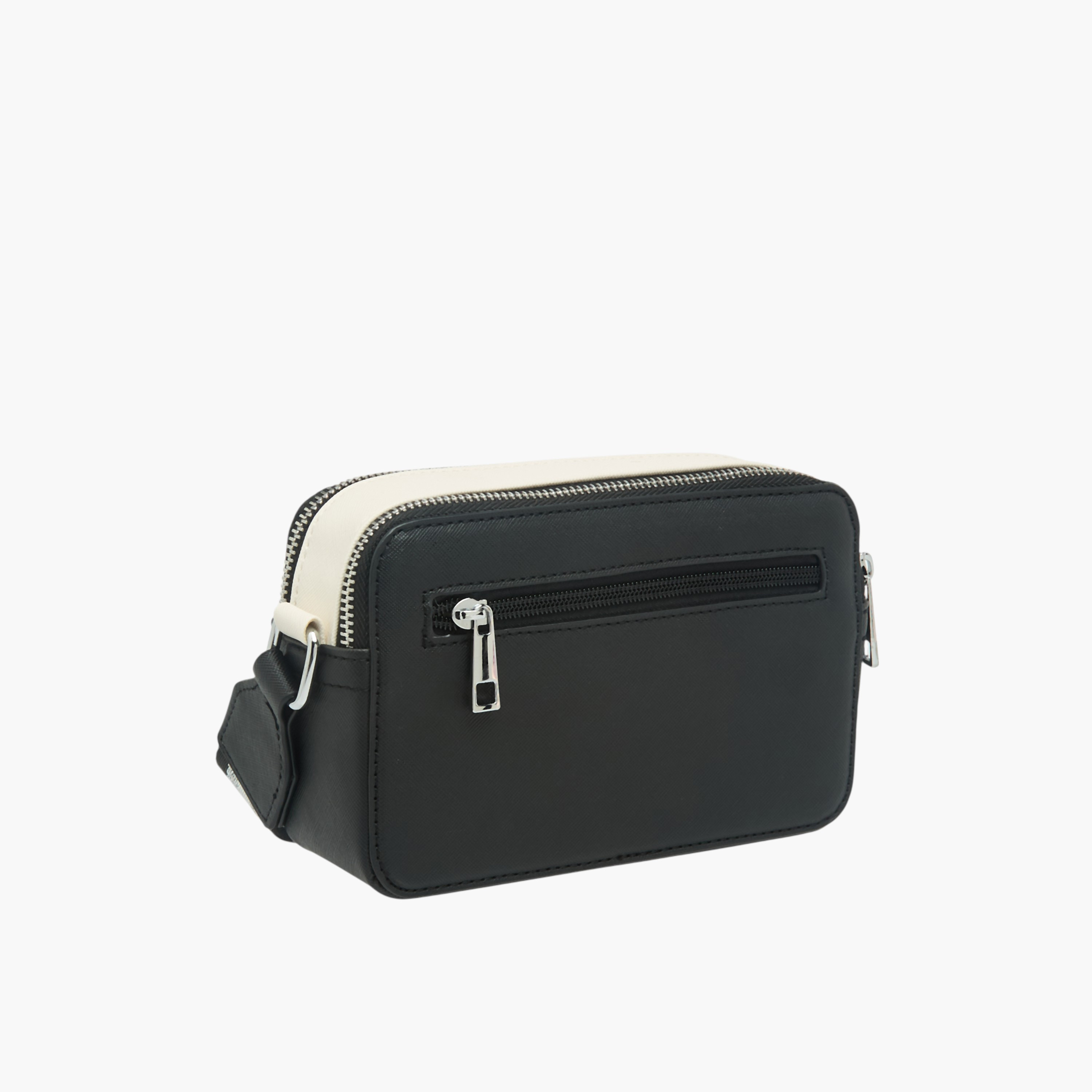 Sasha Kodes Solid Crossbody Bag with Adjustable Strap-women-bagsandwallets-handbags-image-4