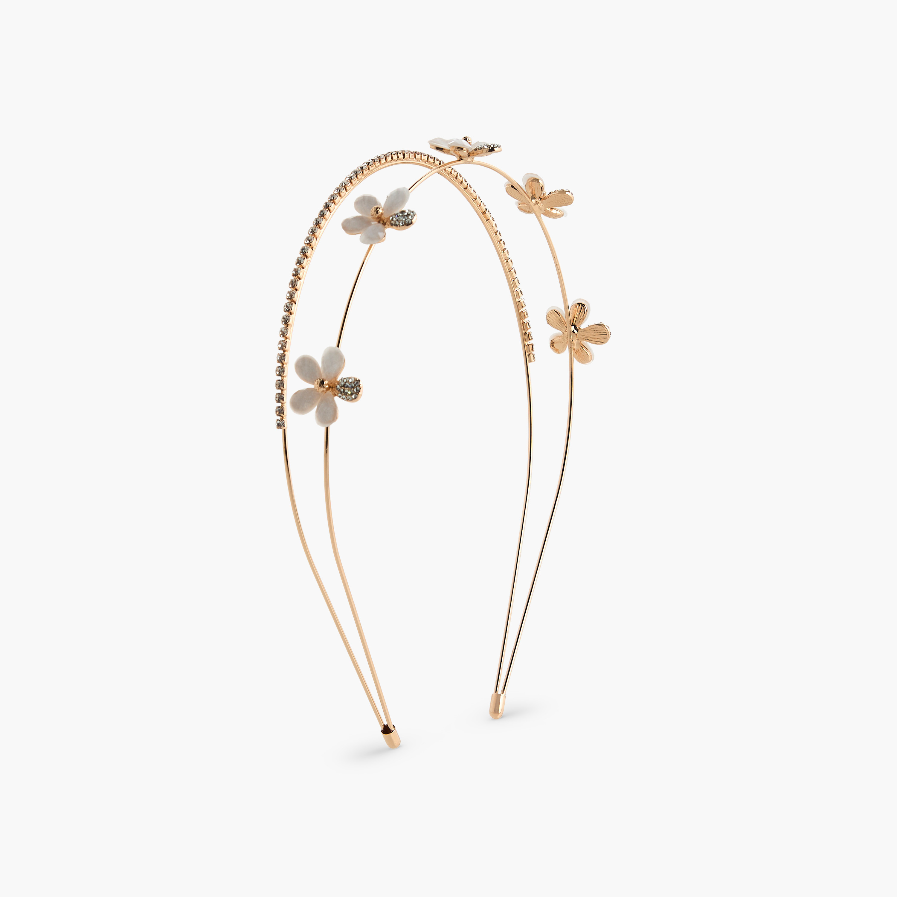Floral Embellished Headband-women-hairaccessories-bands-image-3