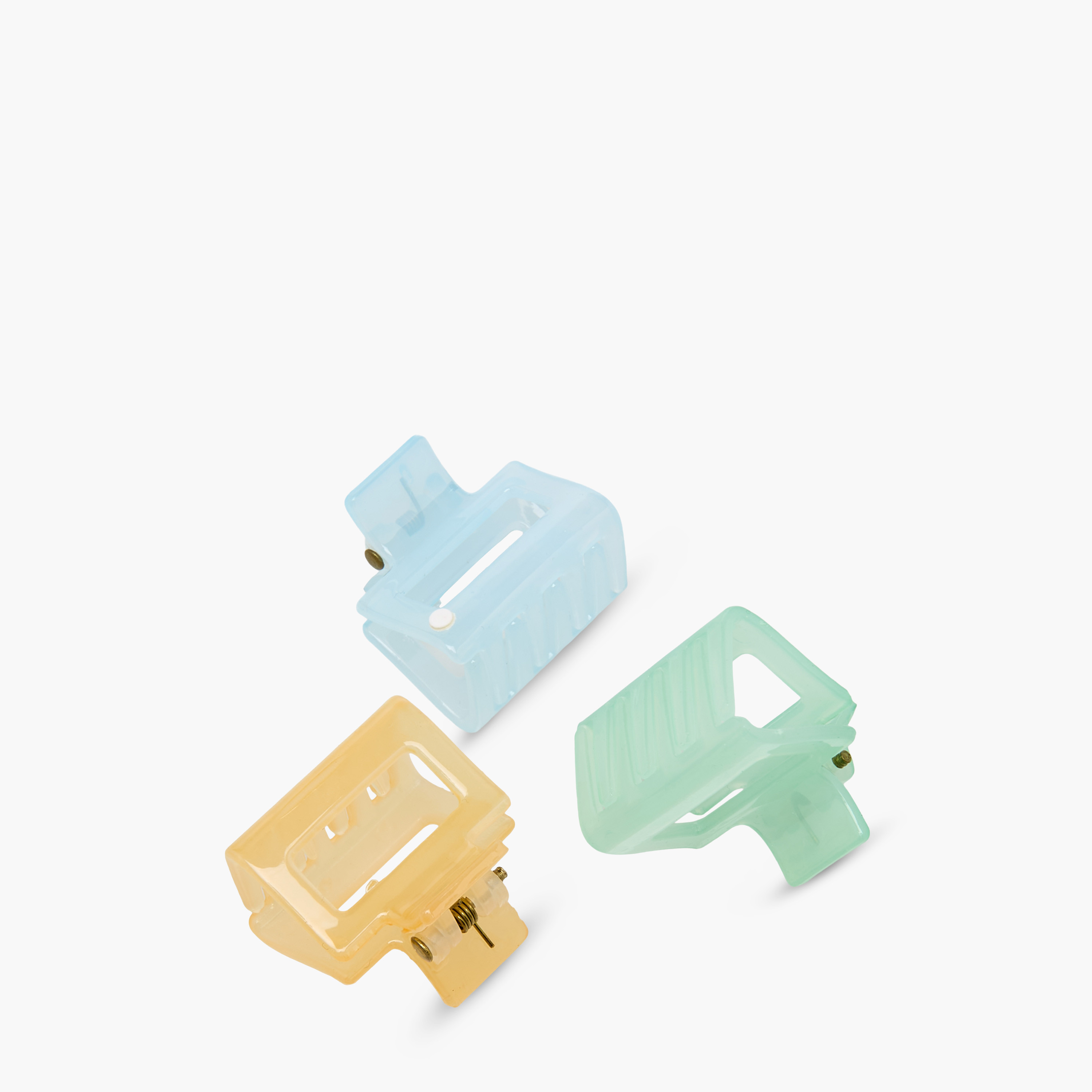 Pack of 6 Rectangle Shape Hair Clamp-women-hairaccessories-clamps-image-10