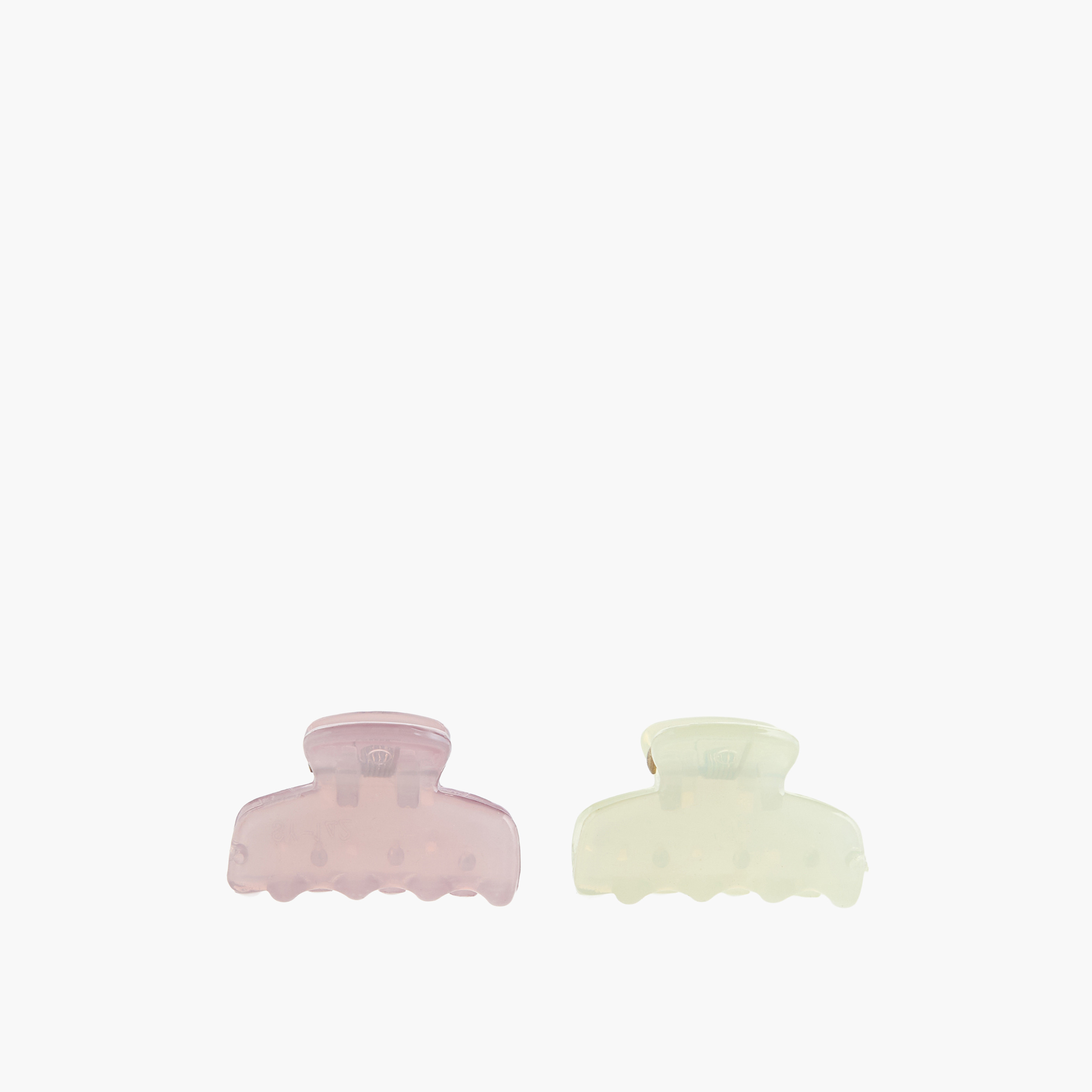 Pack of 6 Hair Clamps with Marble Print-women-hairaccessories-clamps-image-3
