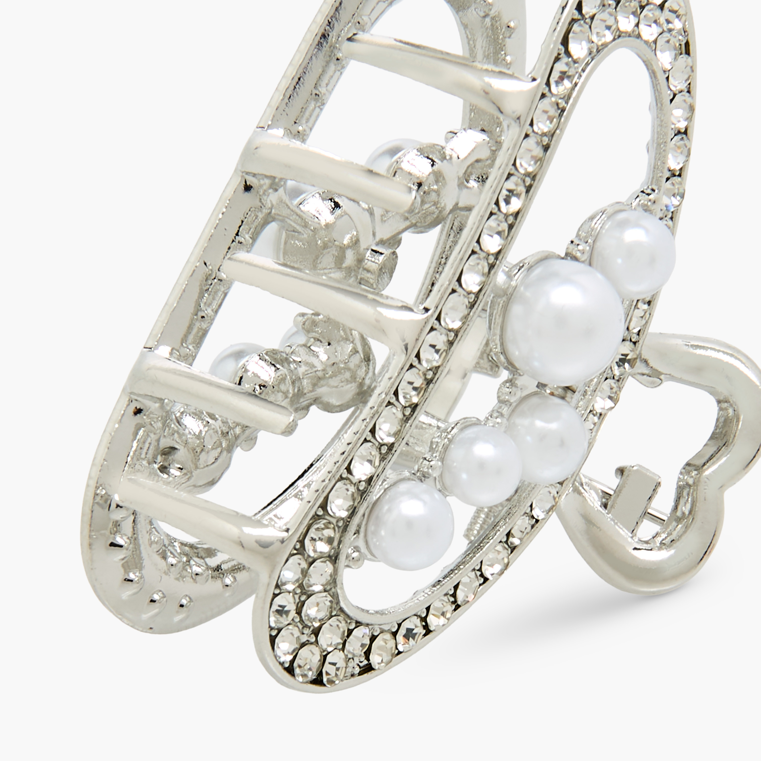 مشابك شعر متنوعة مزينة باللؤلؤ - طقم من قطعتين-women-hairaccessories-clamps-image-5