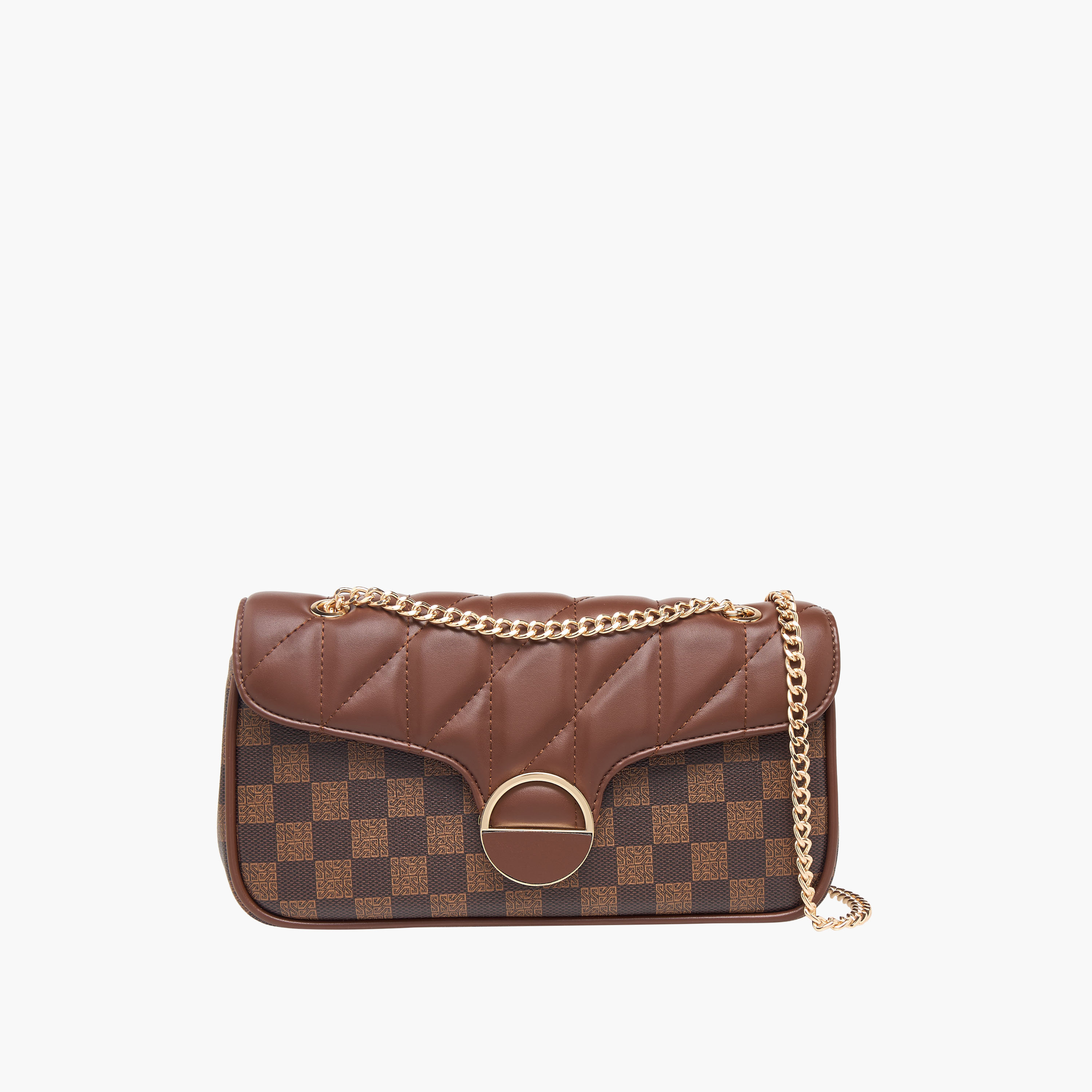 شنطة كروس بودي مبطنة بحزام سلسلة تيا من ساشا-women-bagsandwallets-handbags-image-1