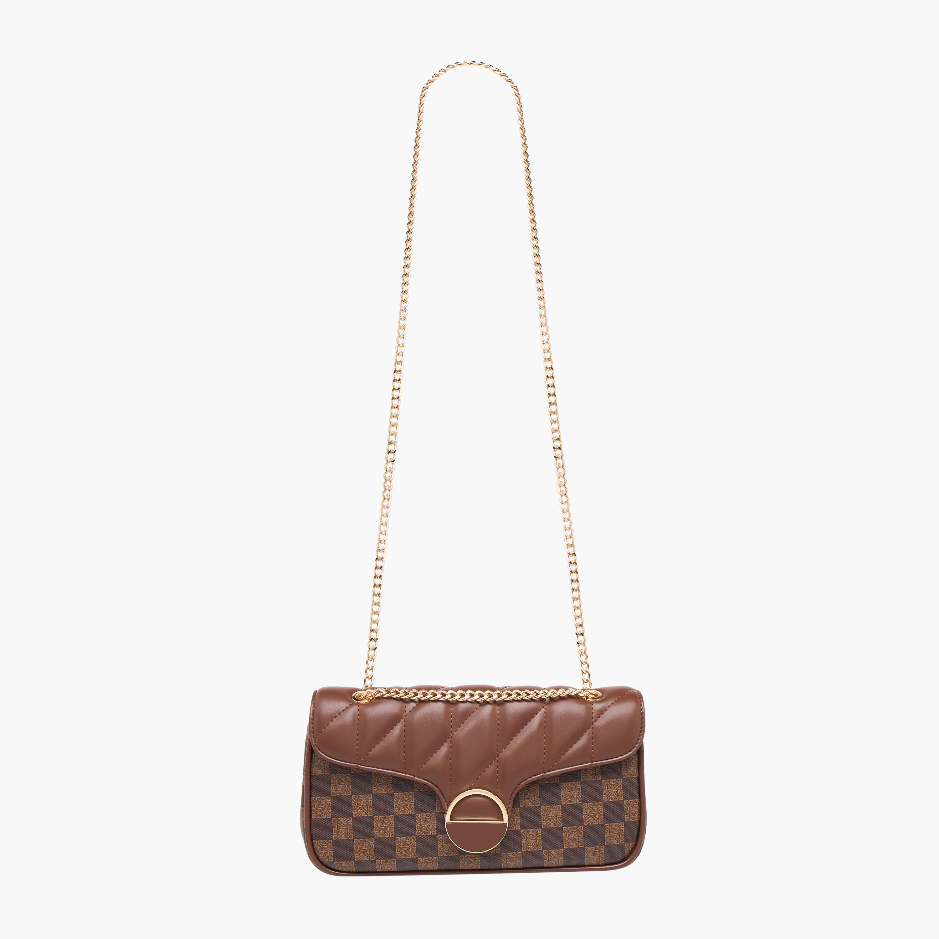 شنطة كروس بودي مبطنة بحزام سلسلة تيا من ساشا-women-bagsandwallets-handbags-image-3