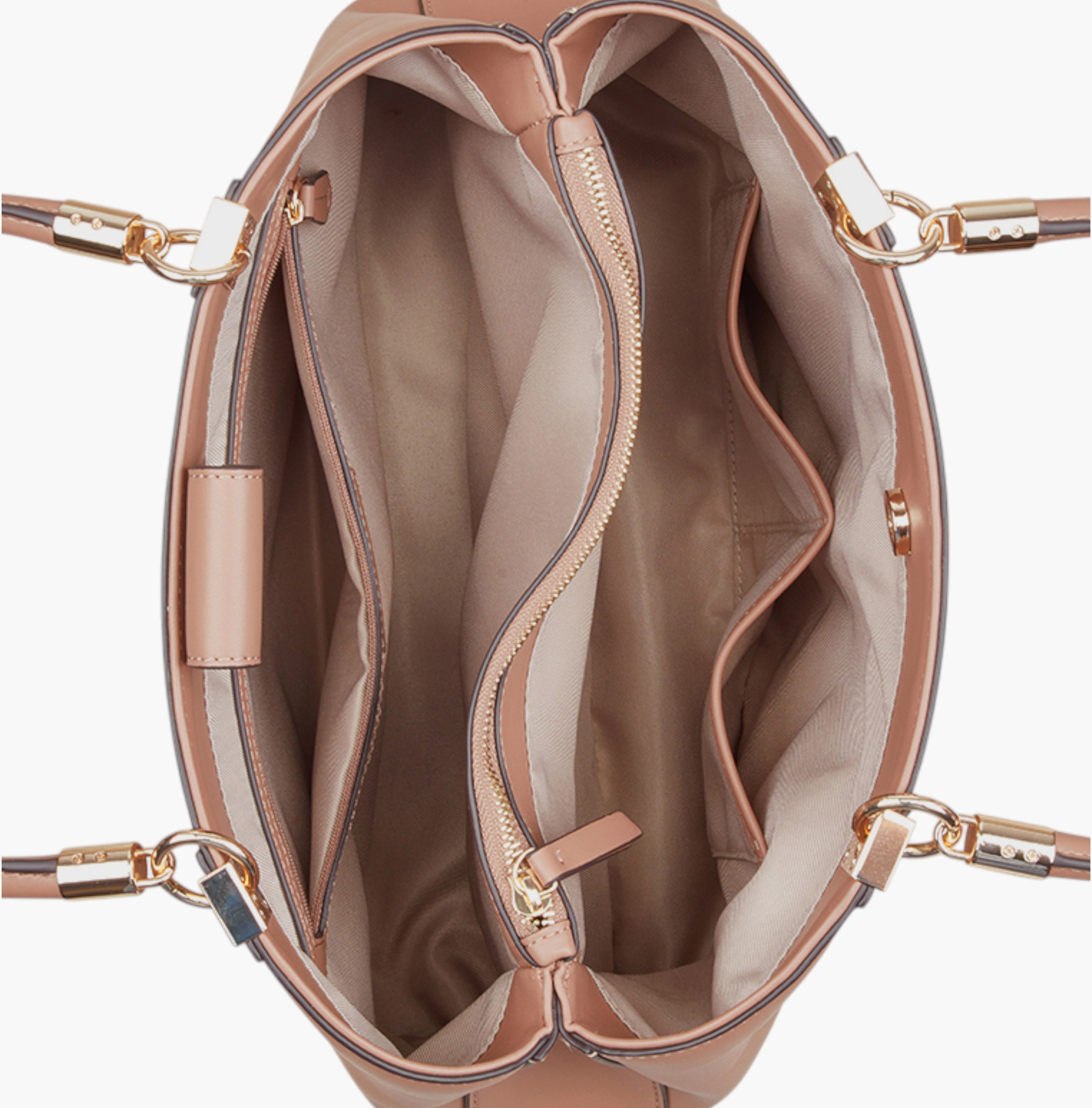 شنطة توت سادة بسحاب إغلاق من ناين ويست-women-bagsandwallets-handbags-image-3