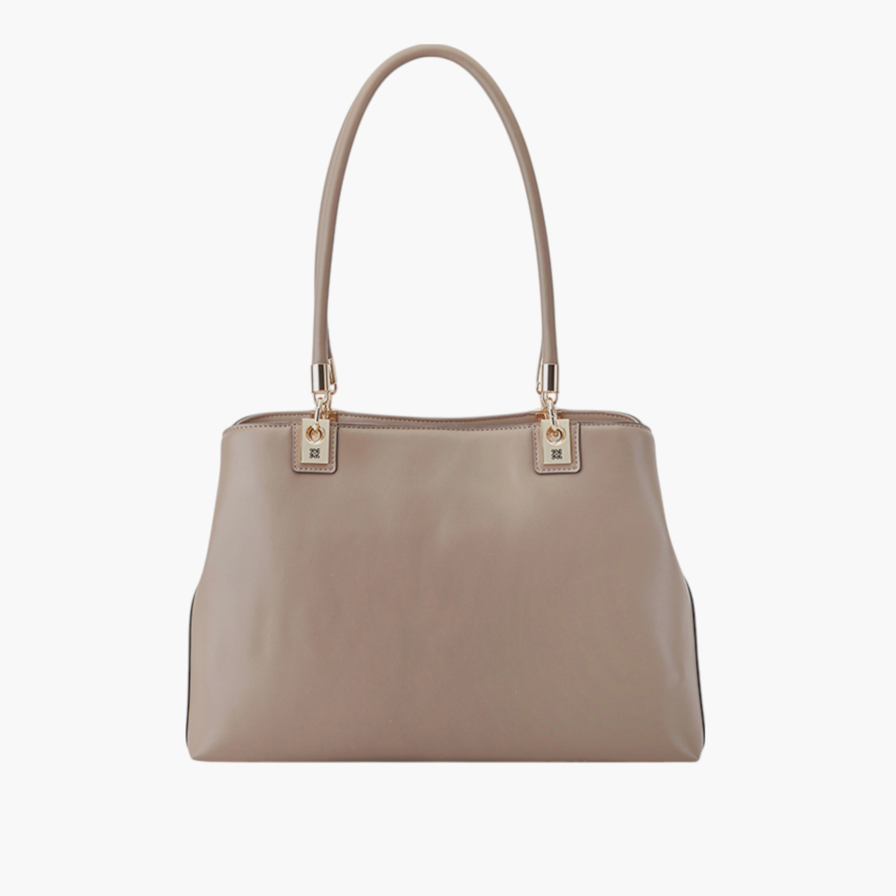 Nine West Solid Tote Bag with Double Handle and Button Closure-women-bagsandwallets-handbags-image-2