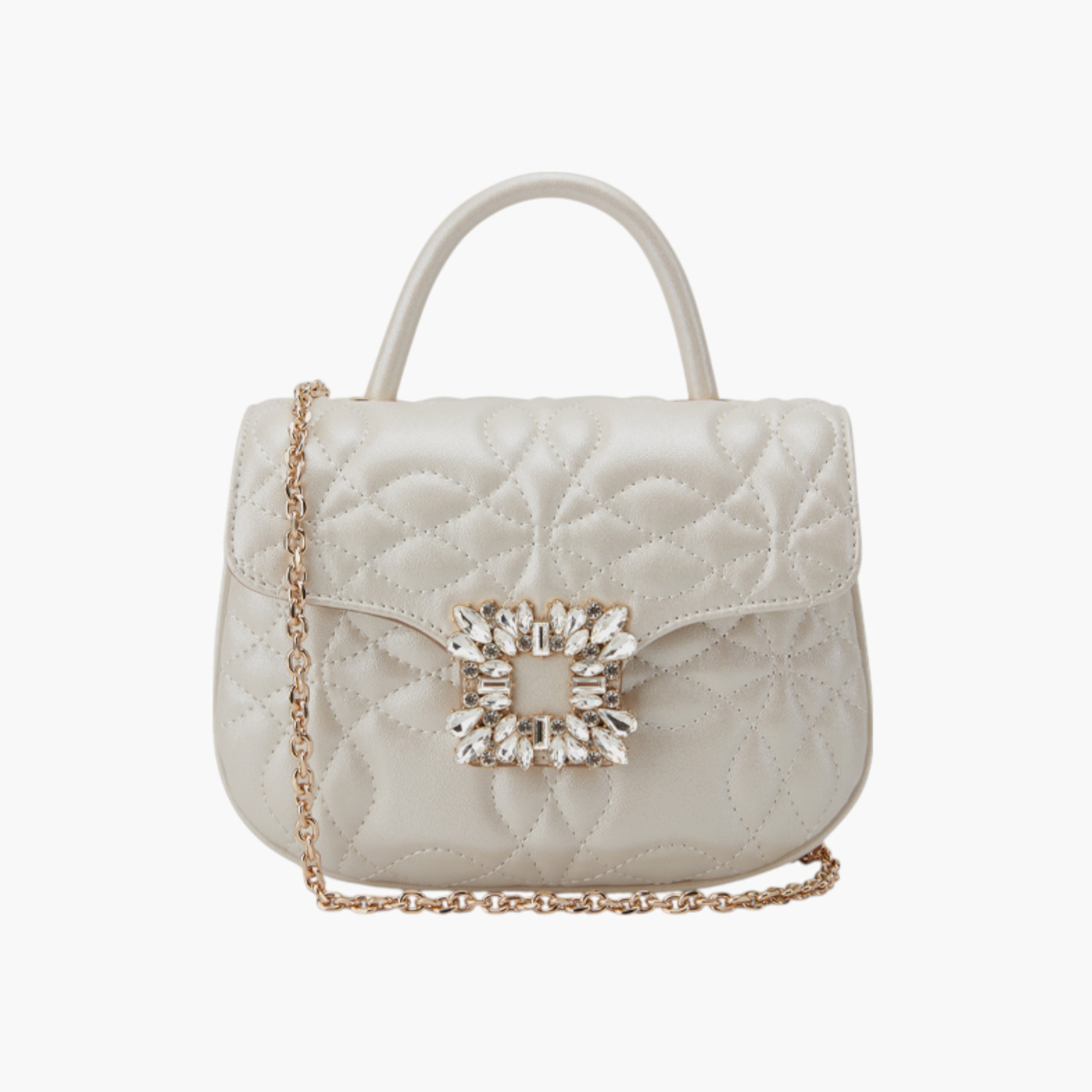 شنطة كروس بودي بحزام سلسلة وتزيينات من ناين ويست-women-bagsandwallets-handbags-image-1