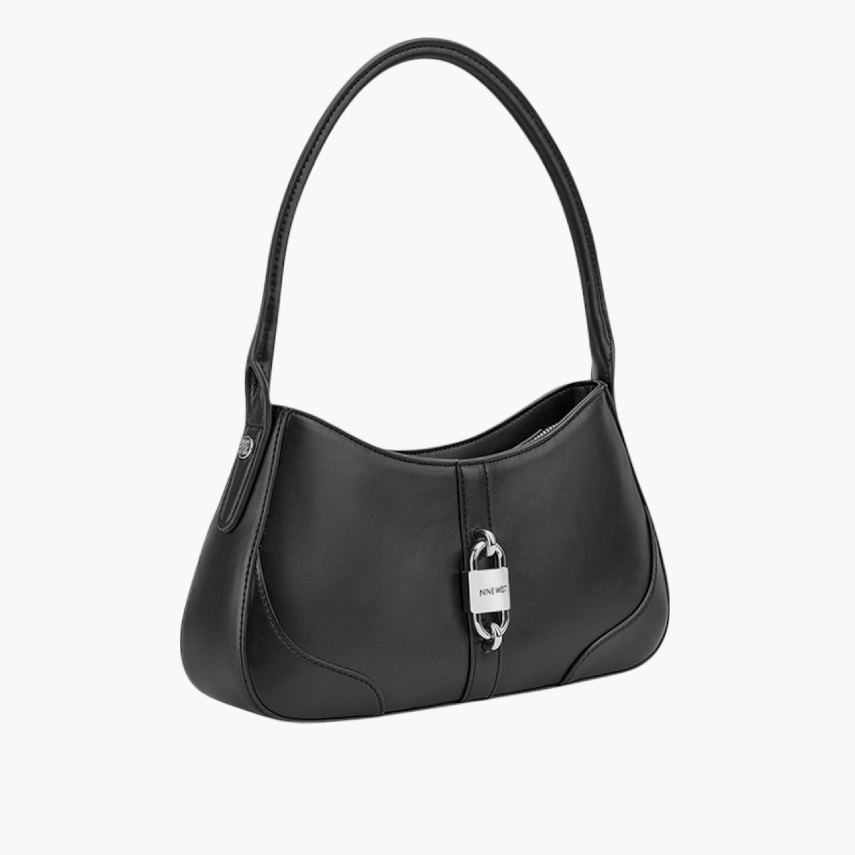 Nine West Solid Shoulder Bag with Zip Closure-women-bagsandwallets-handbags-image-2