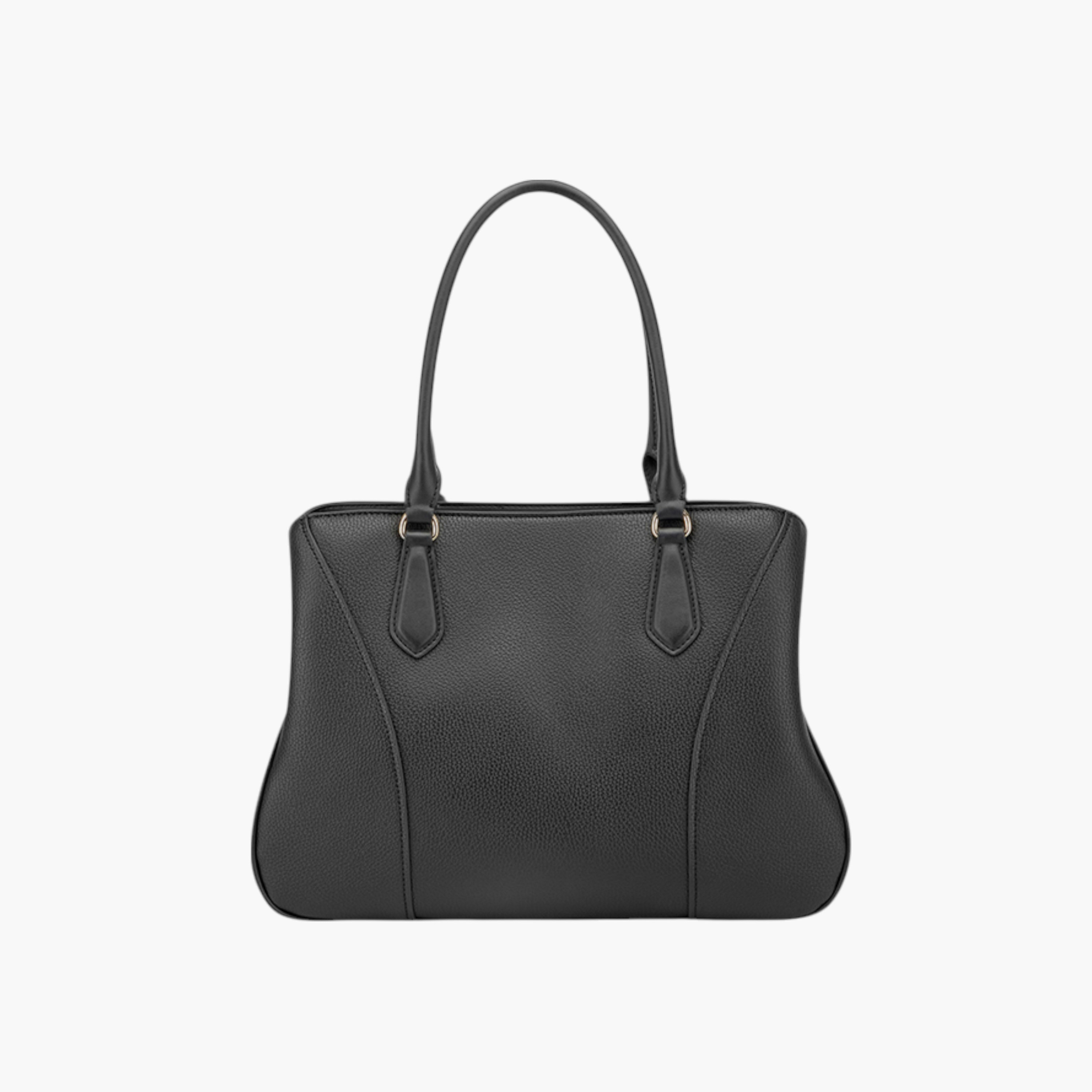 شنطة توتي سادة بحزام قابل للفصل وسحاب إغلاق من ناين ويست-women-bagsandwallets-handbags-image-2