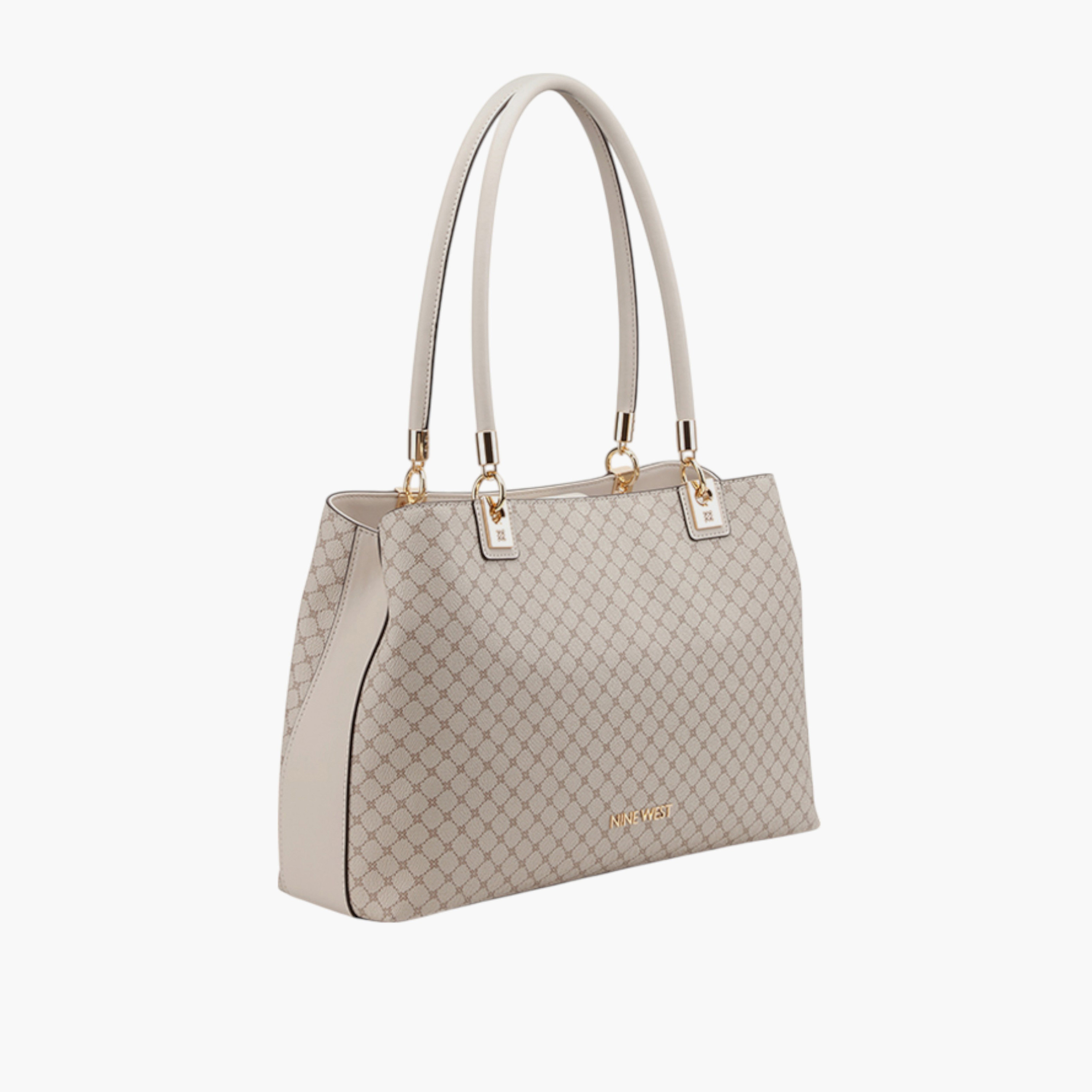 Nine West Printed Tote Bag with Double Handle and Zip Closure-women-bagsandwallets-handbags-image-6