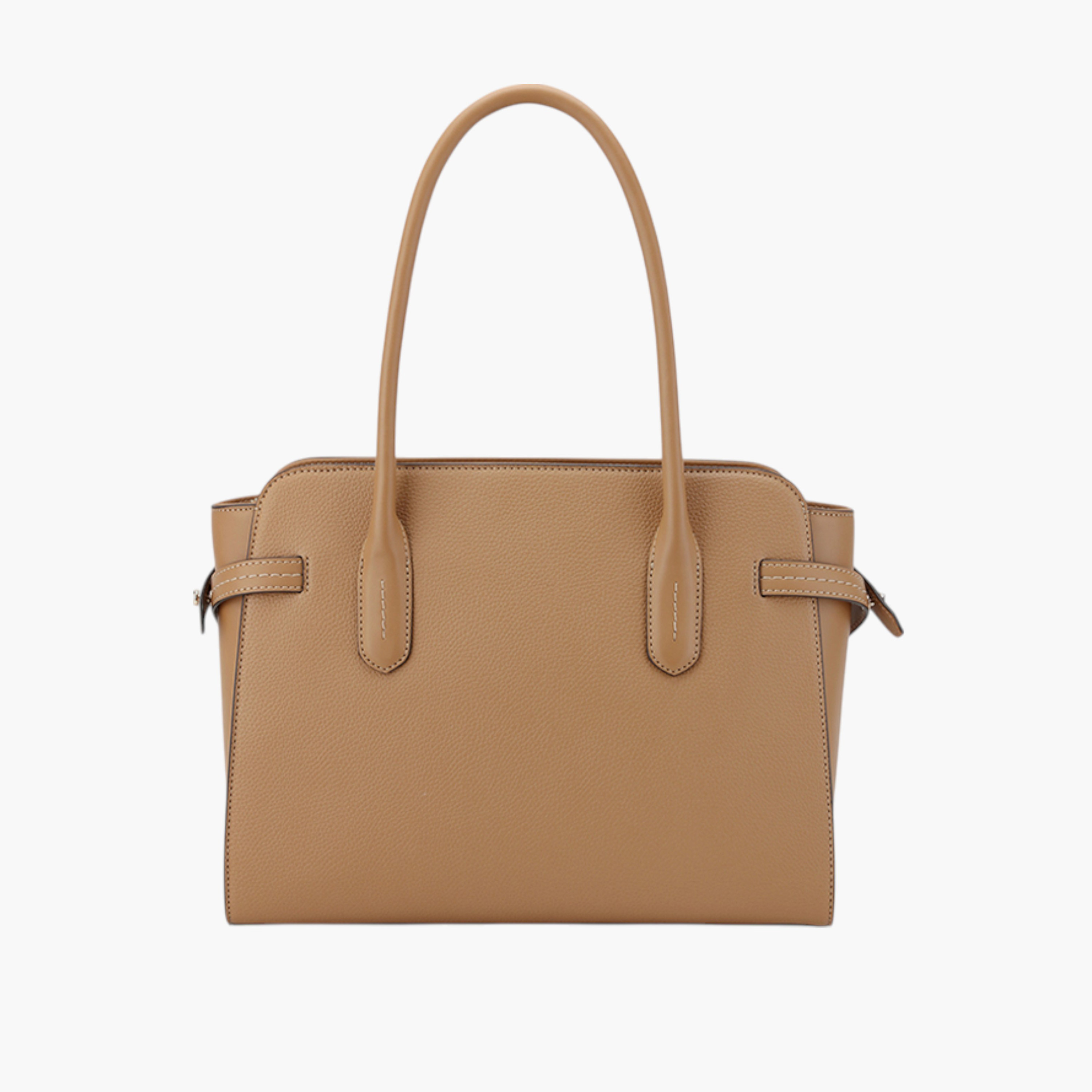 Nine West Solid Tote Bag with Double Handle and Zip Closure-women-bagsandwallets-handbags-image-6