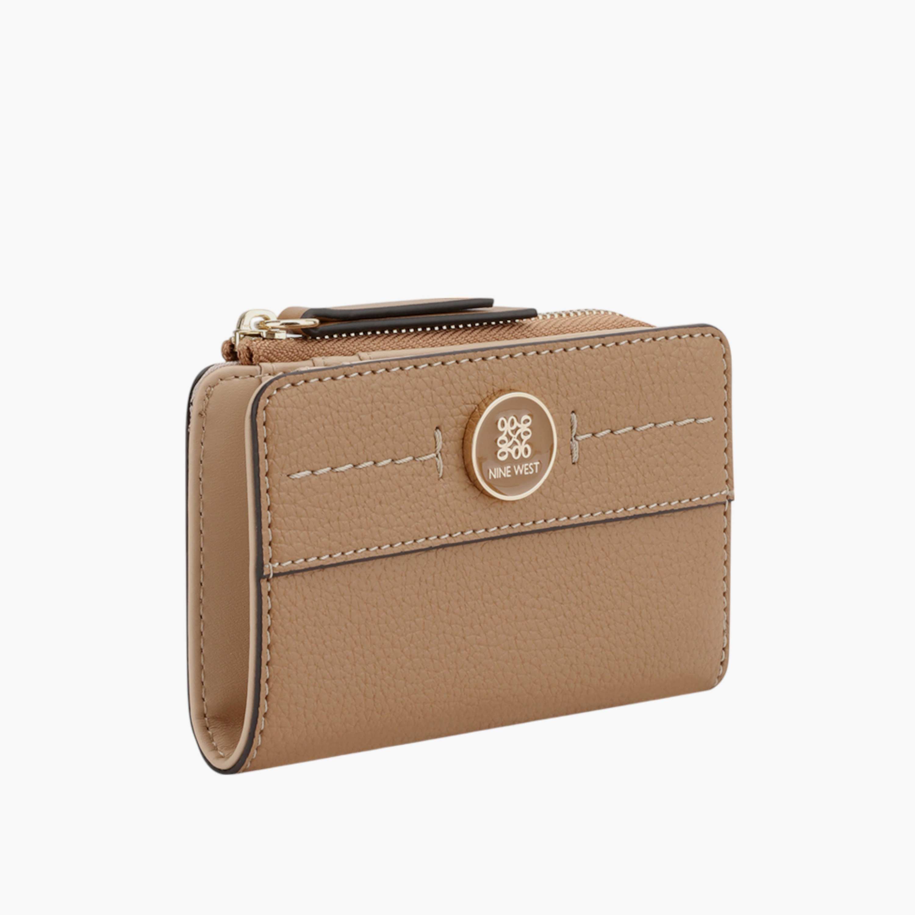 Nine West Solid Wallet with Zip Closure-women-bagsandwallets-wallets-image-2