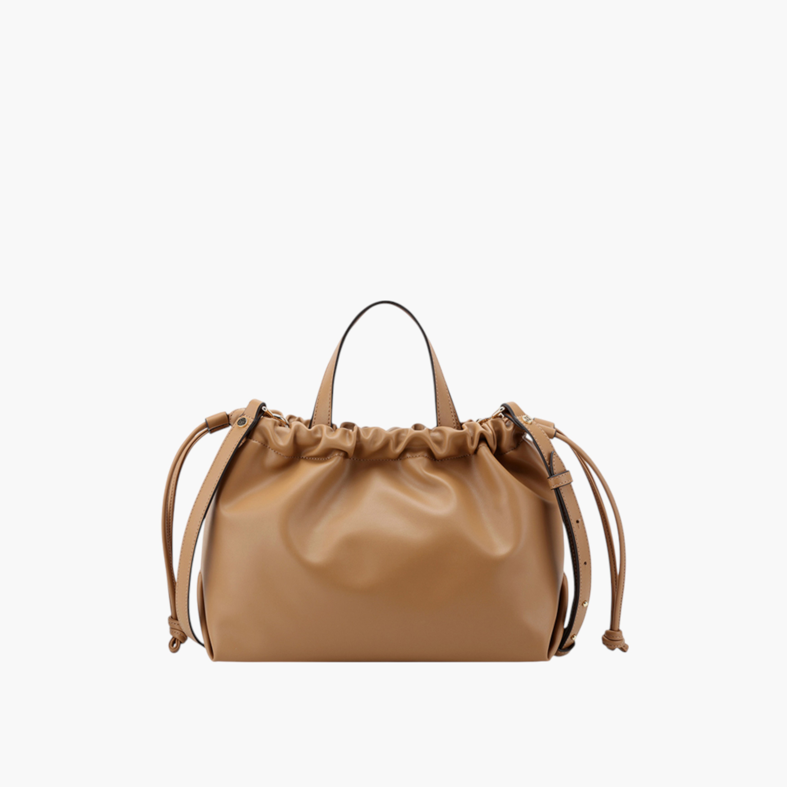 Nine West Solid Bucket Bag with Double Handle and Button Closure-women-bagsandwallets-handbags-image-3