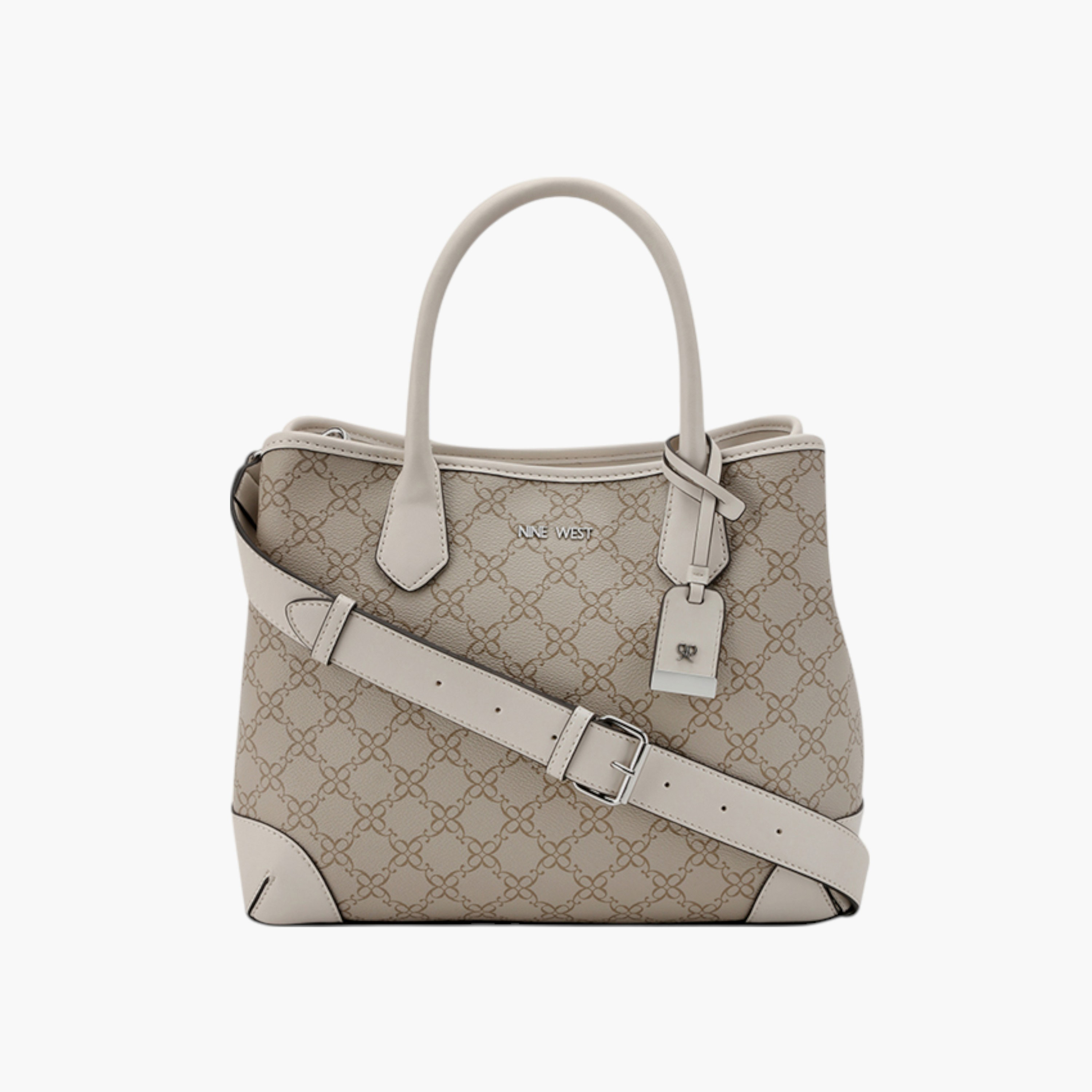 Nine West Printed Tote Bag with Double Handle and Zip Closure-women-bagsandwallets-handbags-image-13