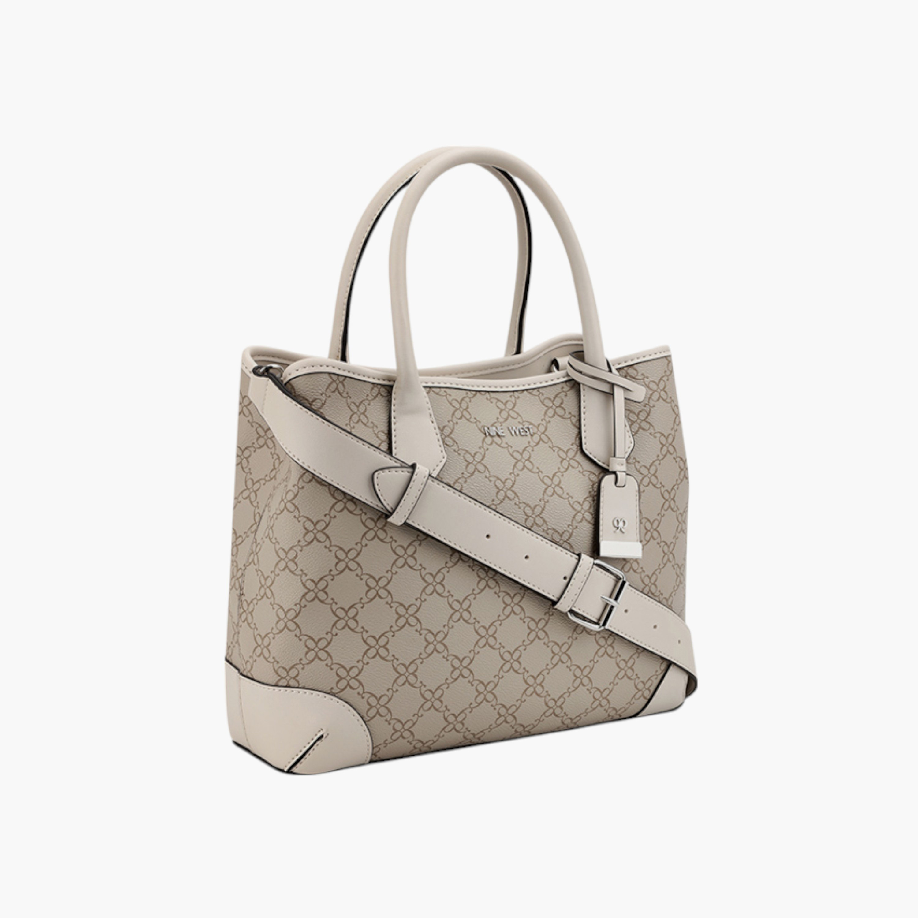 Nine West Printed Tote Bag with Double Handle and Zip Closure-women-bagsandwallets-handbags-image-14