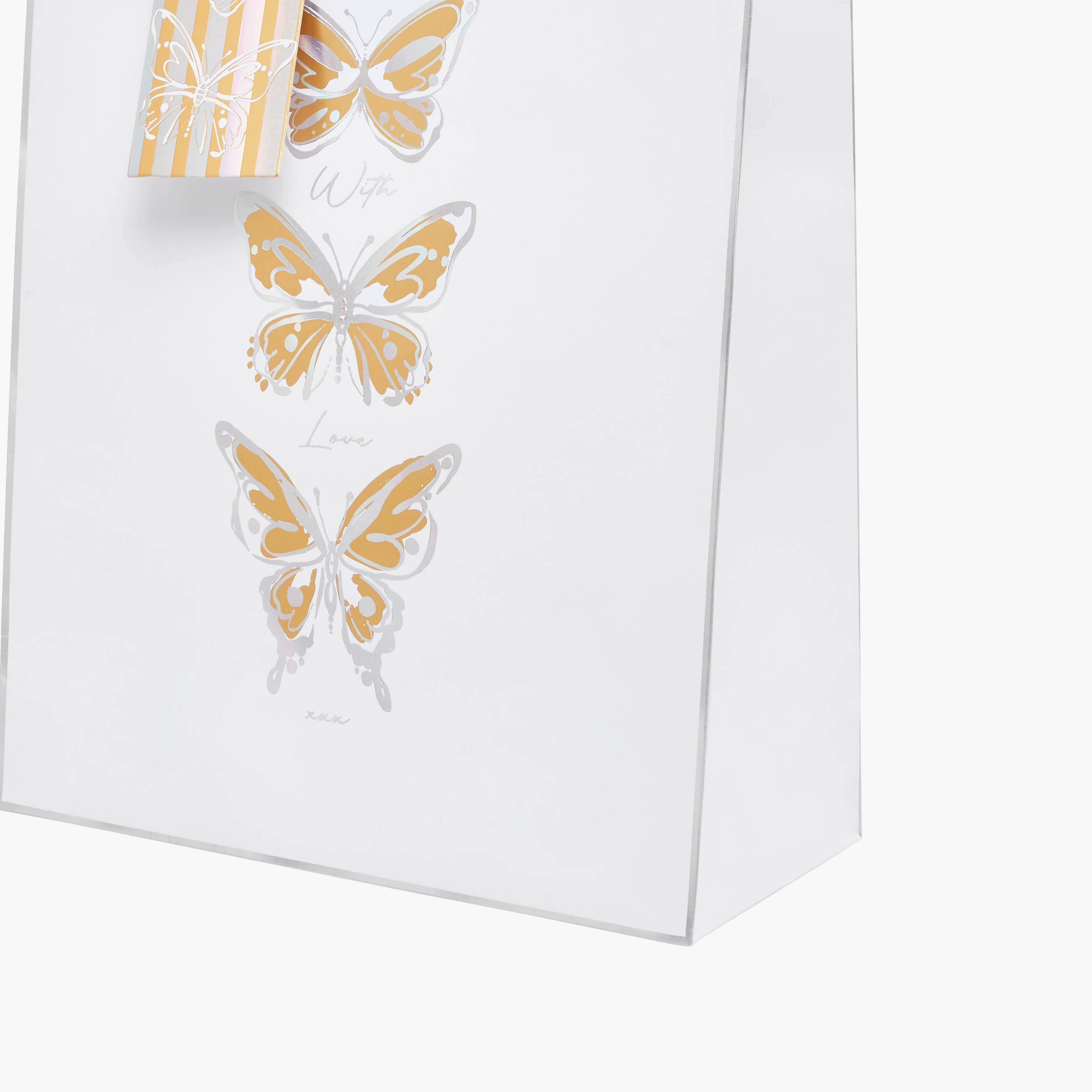 Butterfly Print Paper Gift Bag - 31x12x42 cms-household-giftingaccessories-giftings-image-4