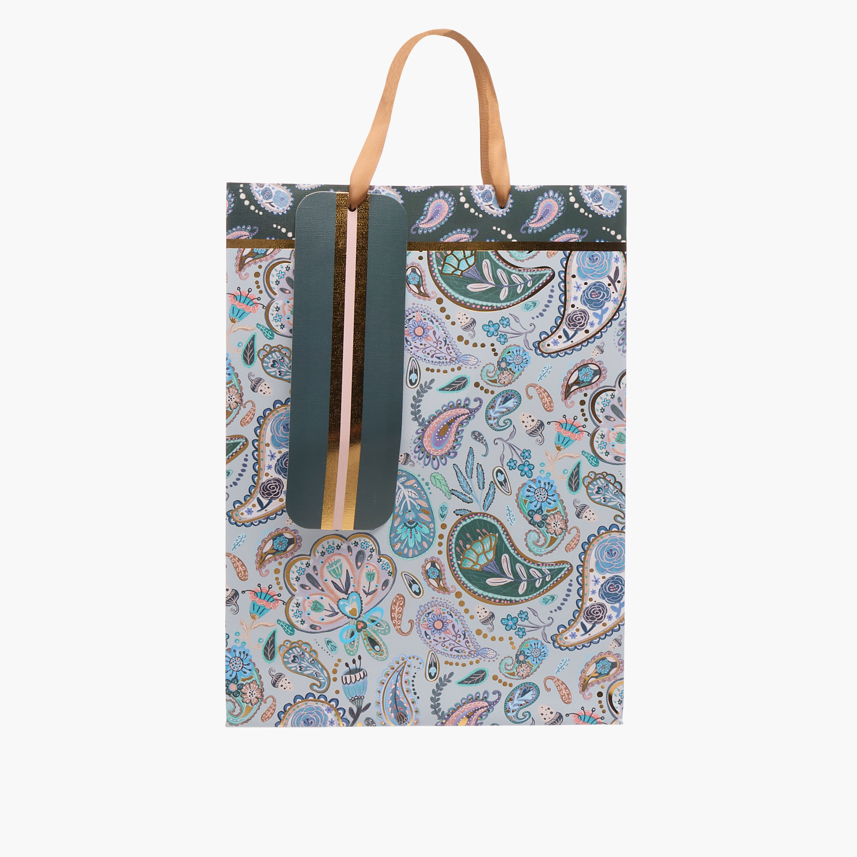 Paisley Print Gift Bag-household-giftingaccessories-giftings-image-1