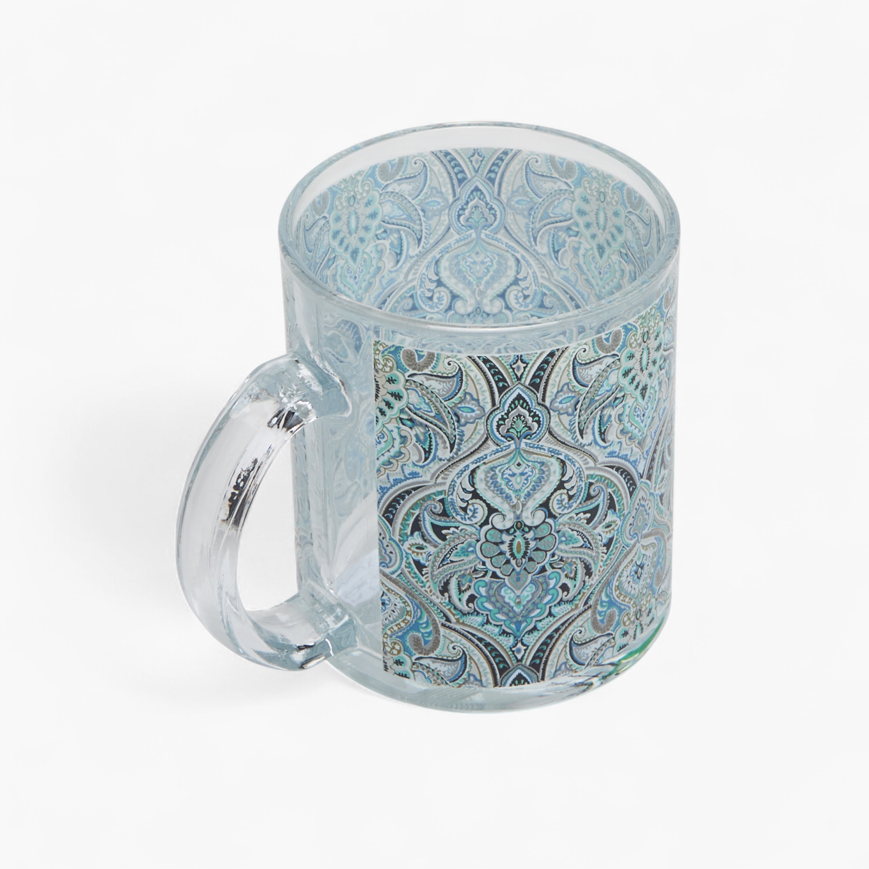 Layali Printed Glass Mug with Handle - 310 ml-household-dining-teaandcoffee-mugsandcups-image-4