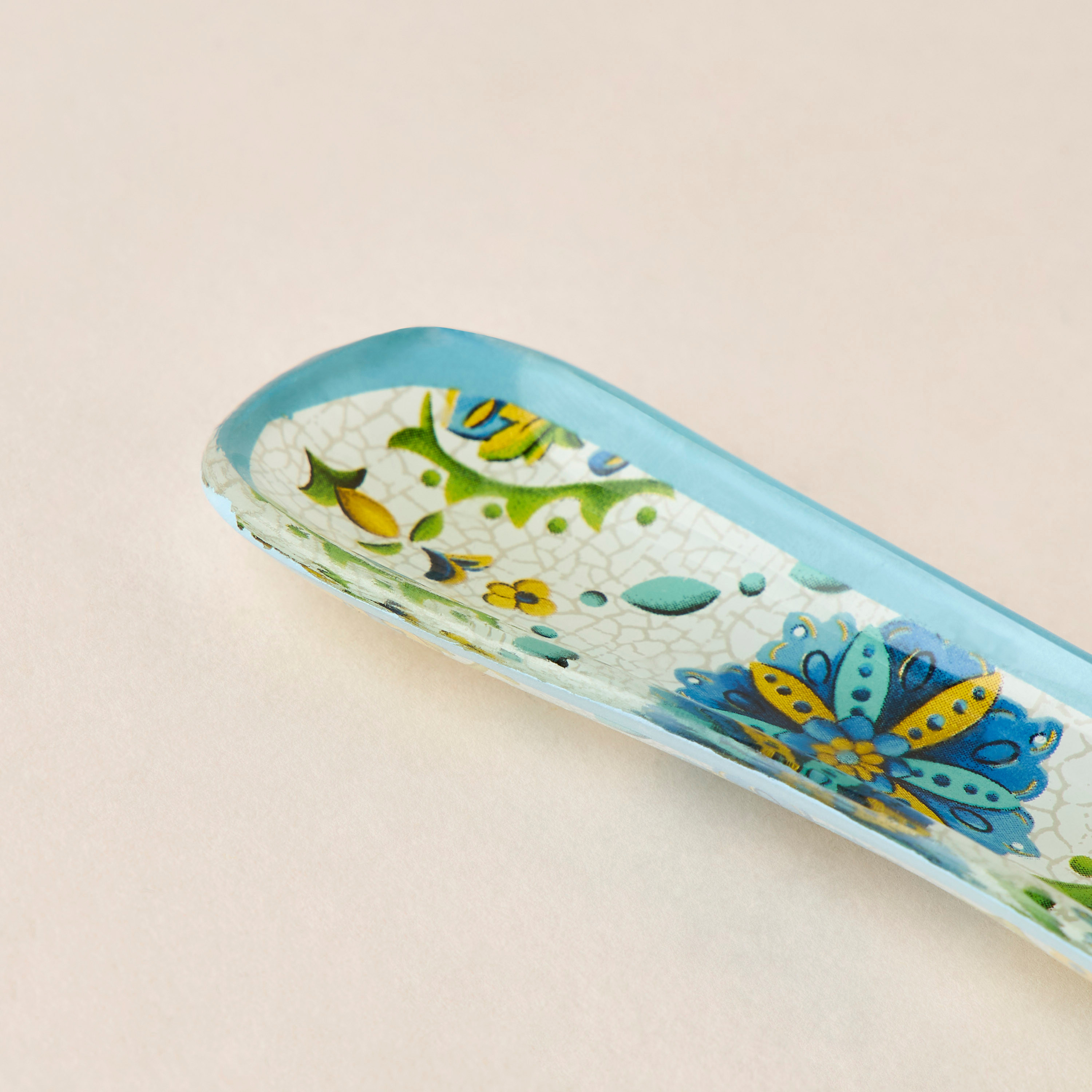 Lumira Printed Glass Spoon Rest-household-dining-serveware-servingplatters-image-4
