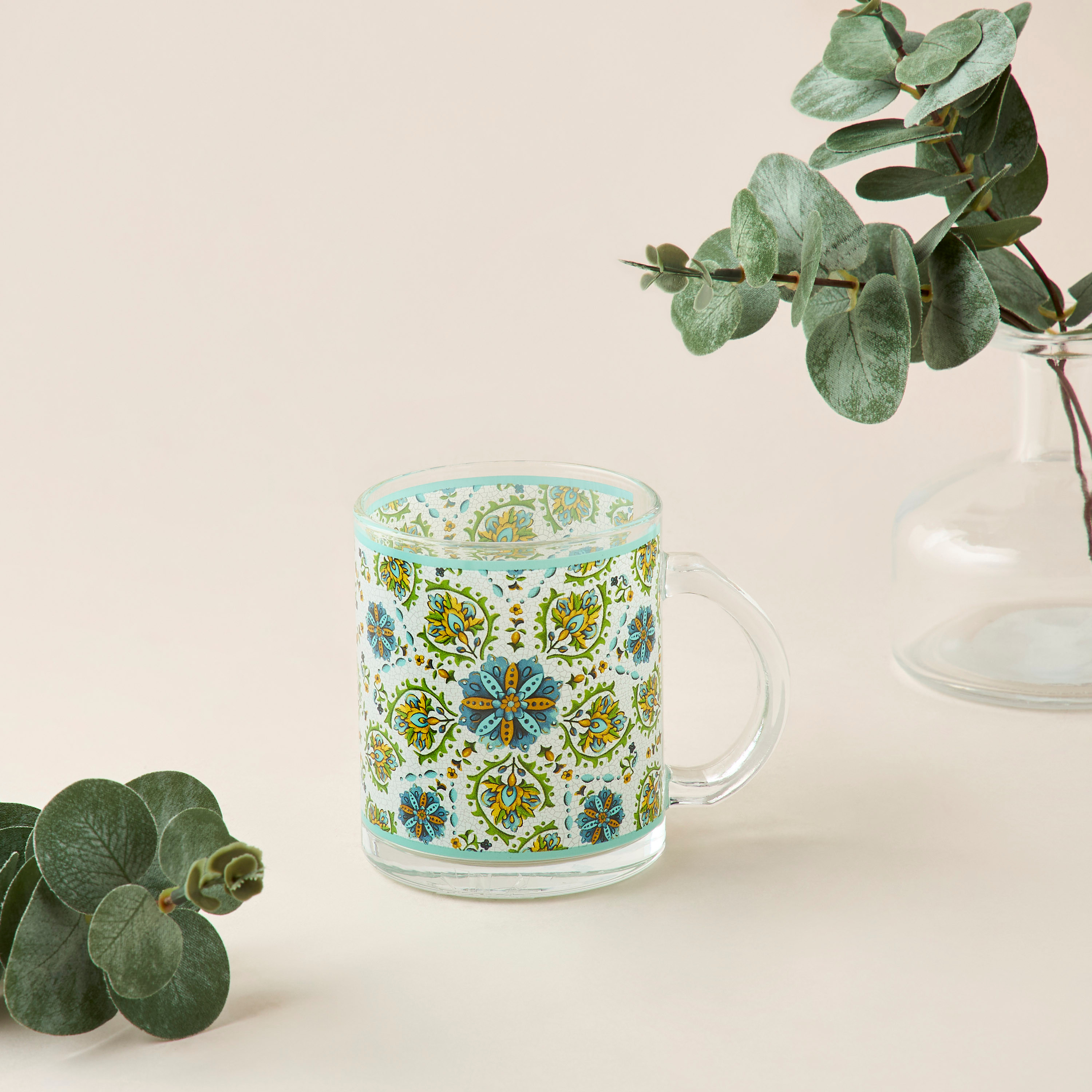Lumira Printed Glass Mug - 310 ml-household-dining-teaandcoffee-mugsandcups-image-2