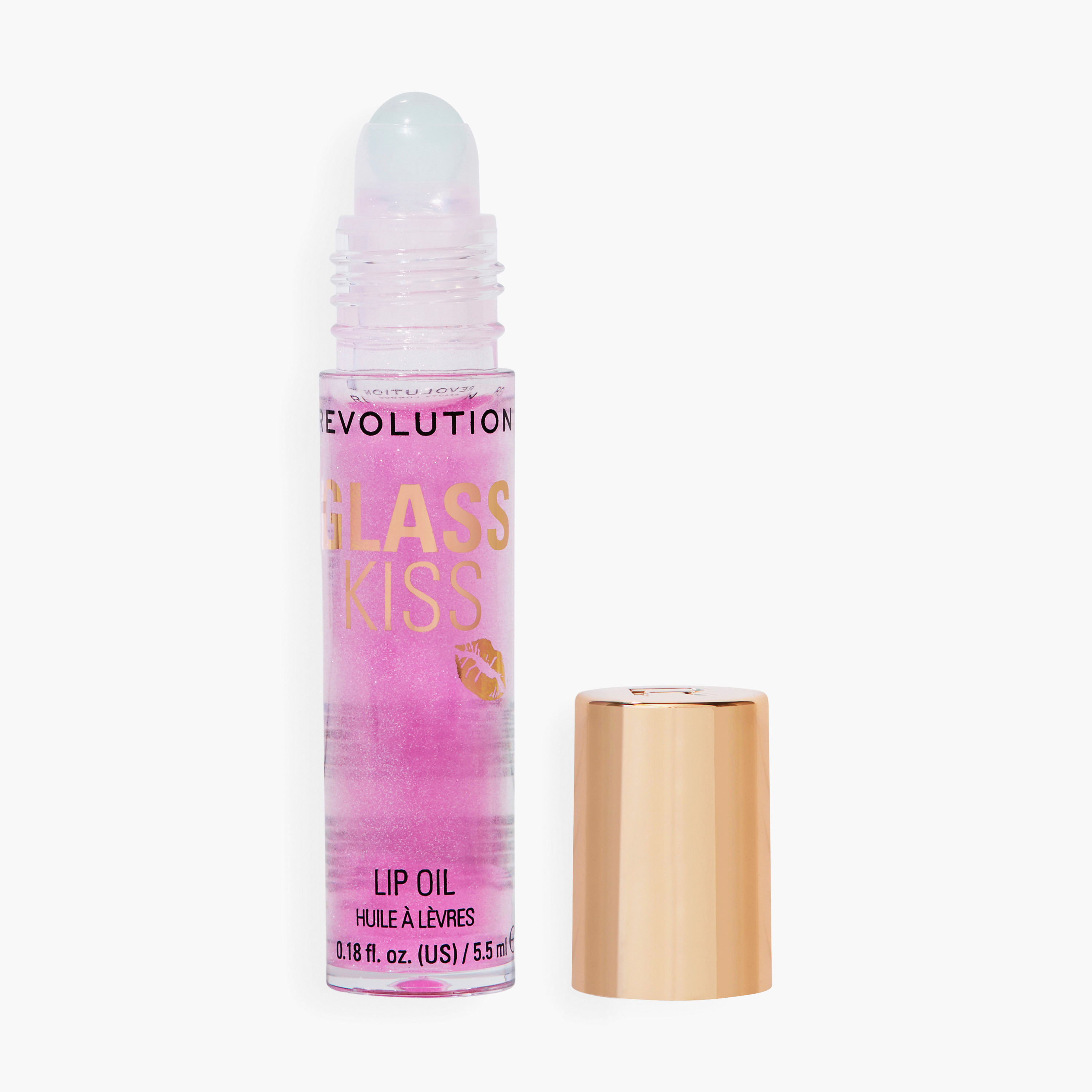 Makeup Revolution Glass Kiss Roller Ball Lip Oil - 5.5 ml-beautyandpersonalcare-makeup-lips-lipglossesandbalms-image-2
