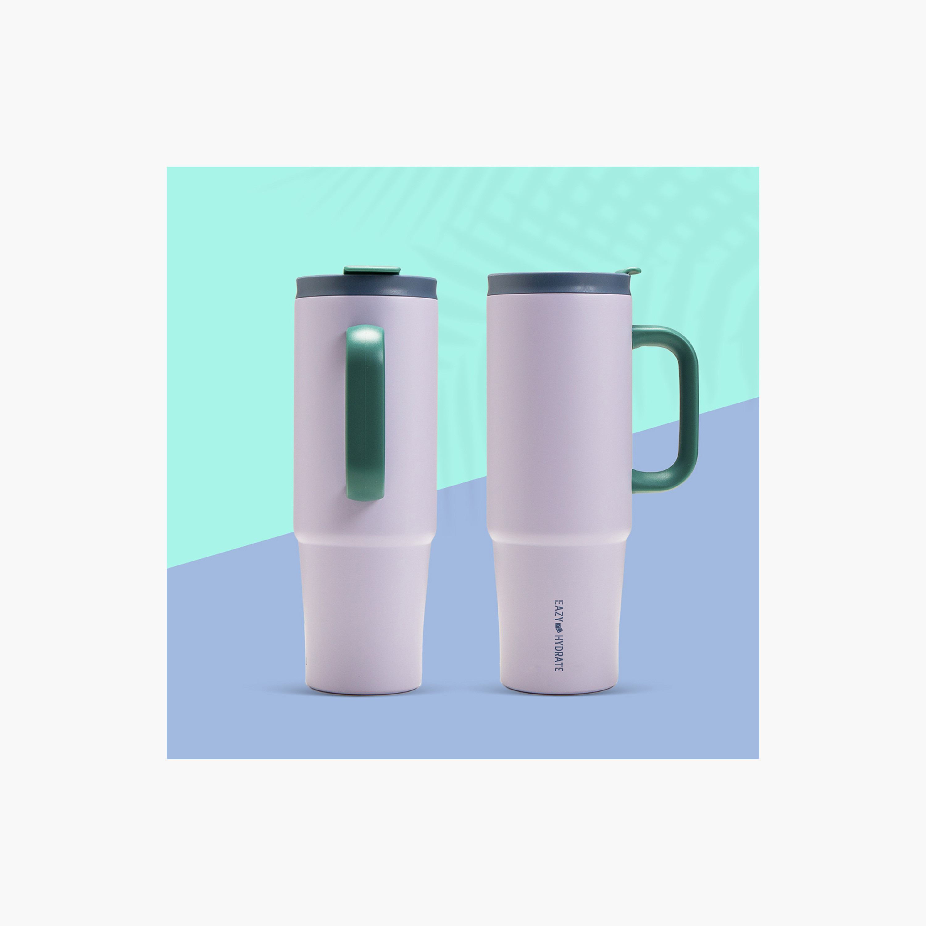 Eazy Kids Double Wall Stainless Steel Sipper Travel Tumbler with Lid - 900 ml-school-waterbottles-image-2