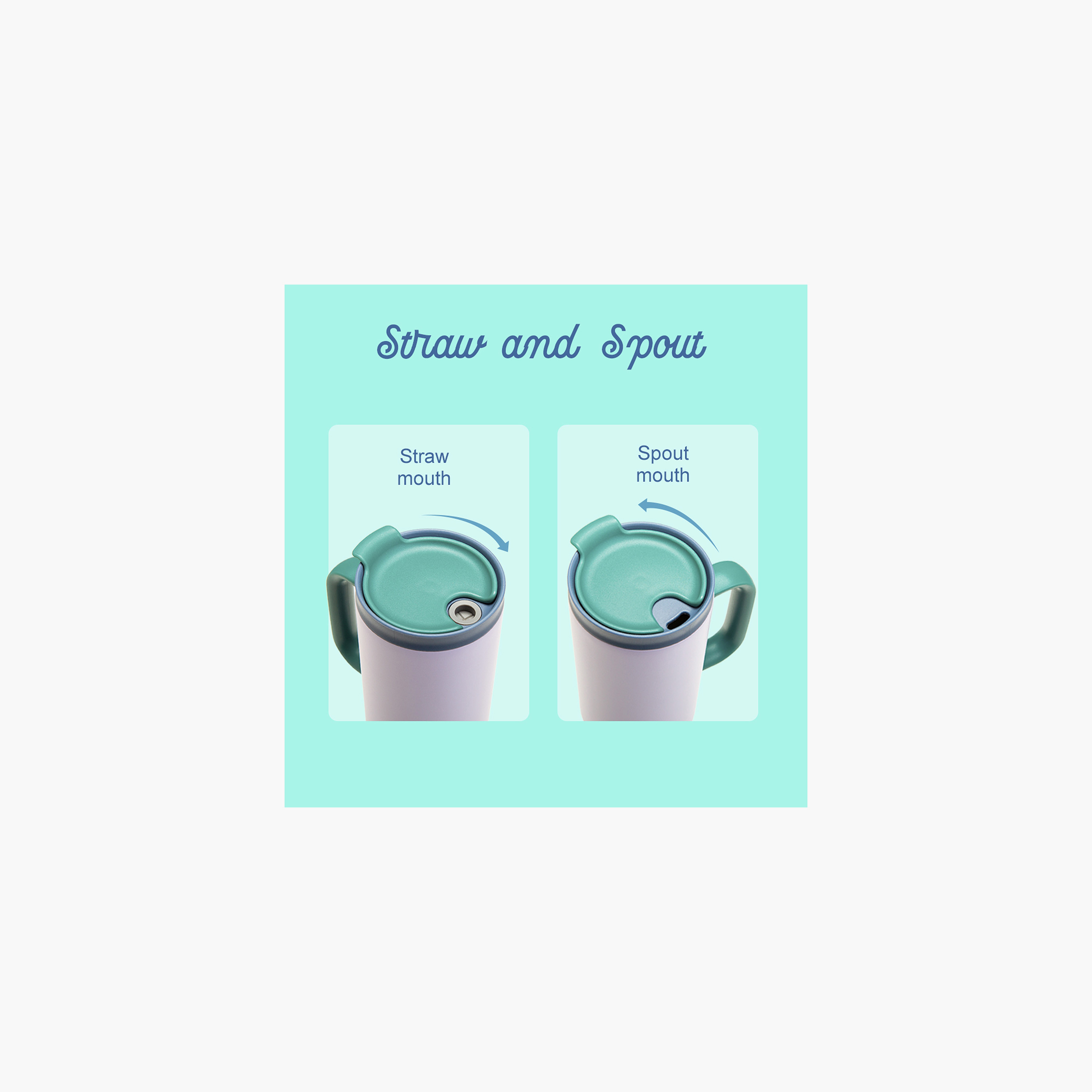 Eazy Kids Double Wall Stainless Steel Sipper Travel Tumbler with Lid - 900 ml-school-waterbottles-image-4