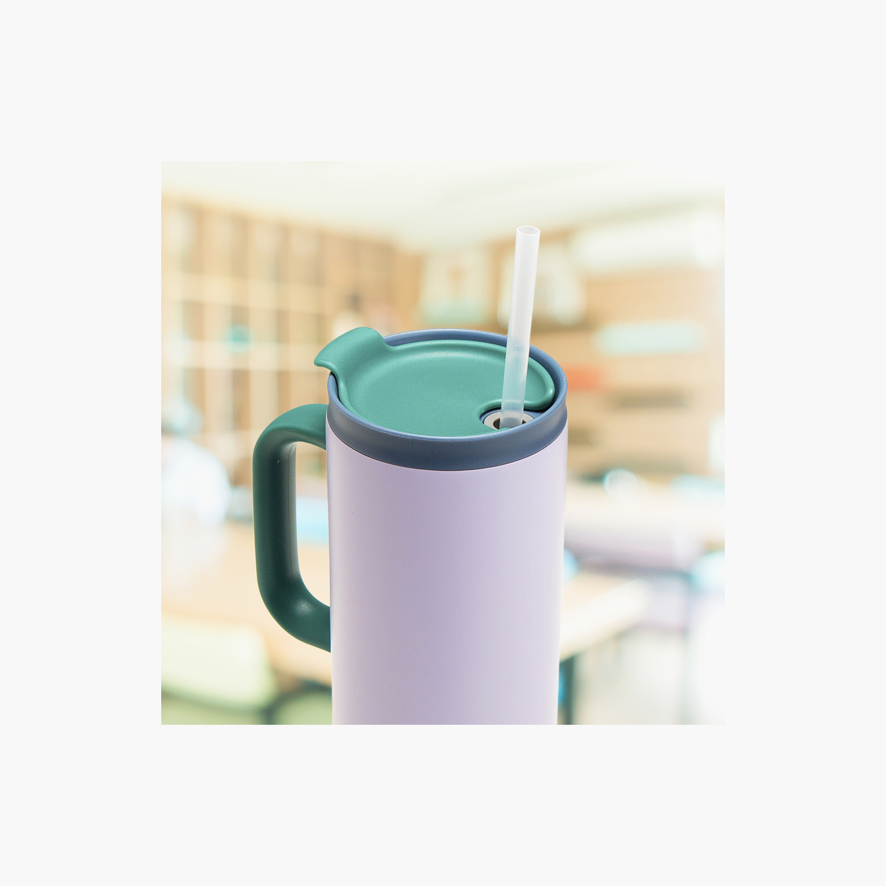 Eazy Kids Double Wall Stainless Steel Sipper Travel Tumbler with Lid - 900 ml-school-waterbottles-image-5