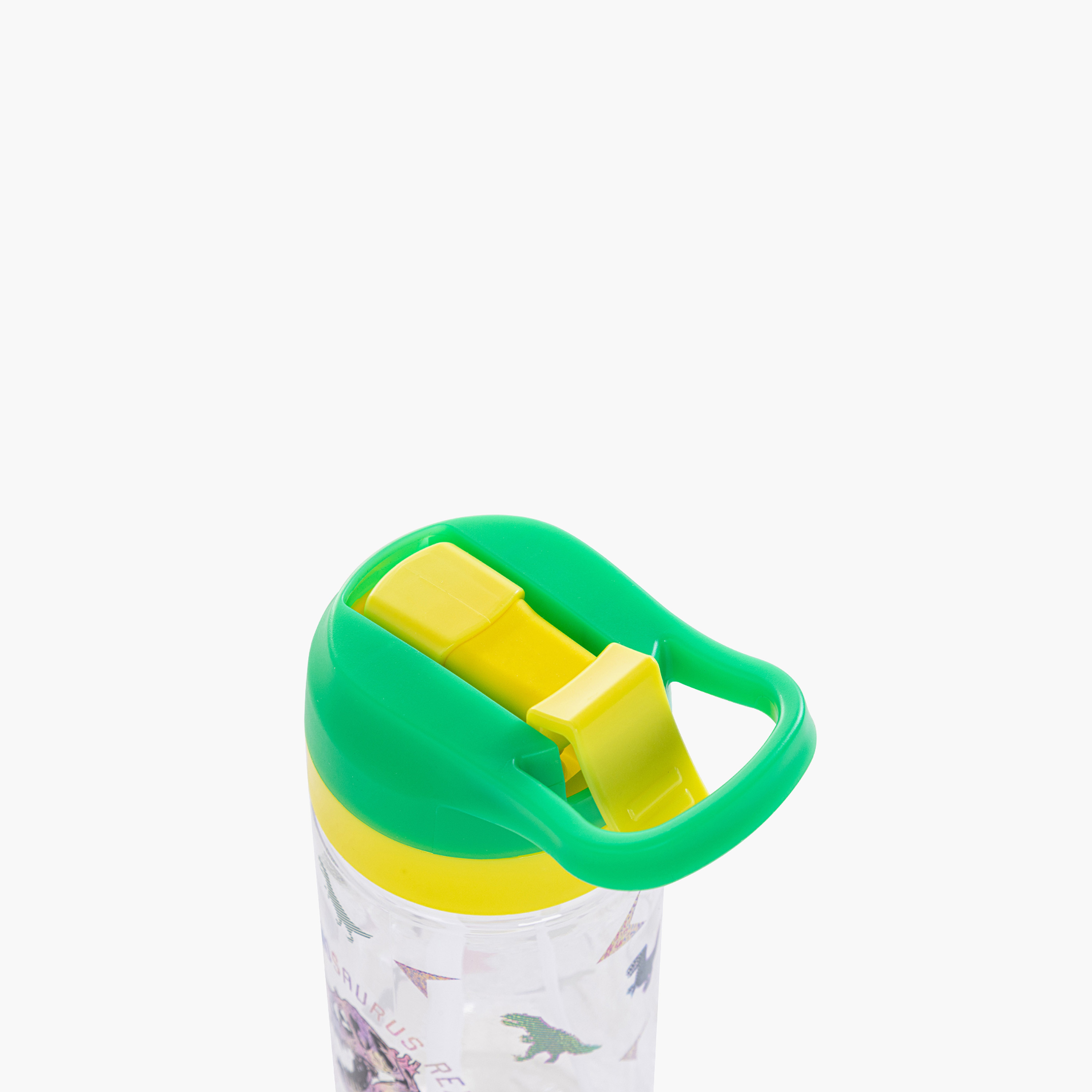 Eazy Kids Dinosaur Print Sipper Water Bottle with Spray Nozzle and Handle - 500 ml-school-waterbottles-image-5