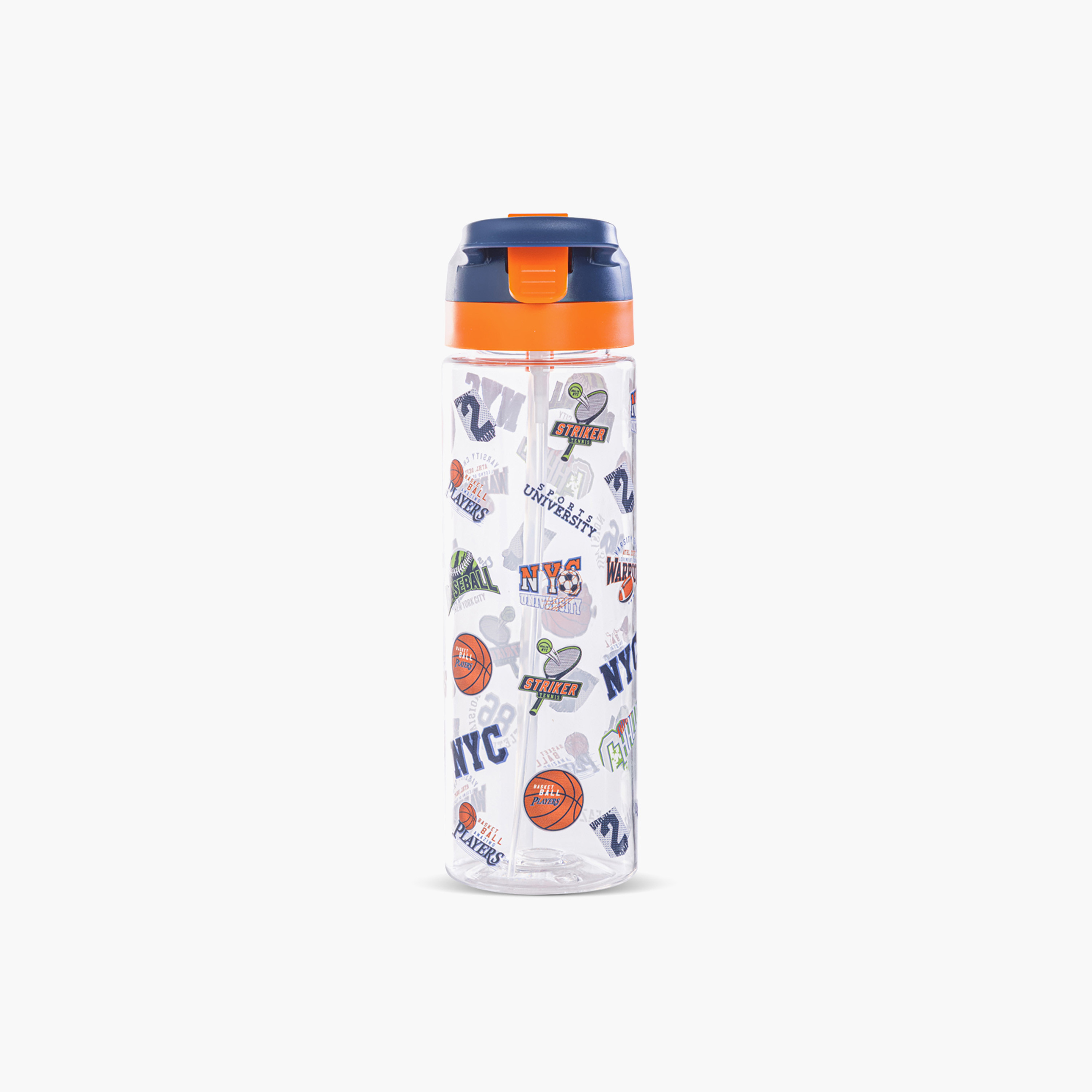 Eazy Kids Printed Sipper Water Bottle with Spray Nozzle and Handle - 750 ml-school-waterbottles-image-1