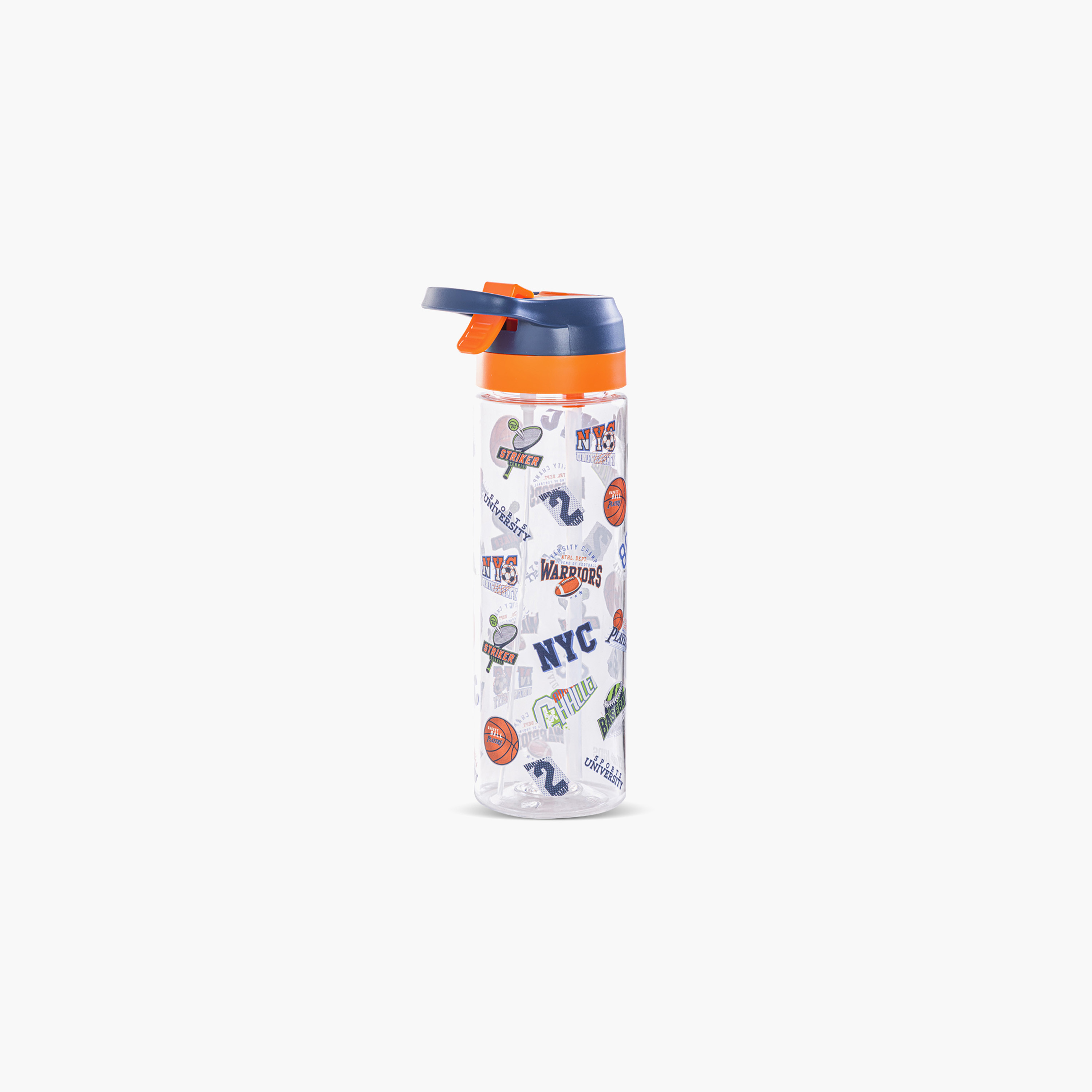 Eazy Kids Printed Sipper Water Bottle with Spray Nozzle and Handle - 750 ml-school-waterbottles-image-2