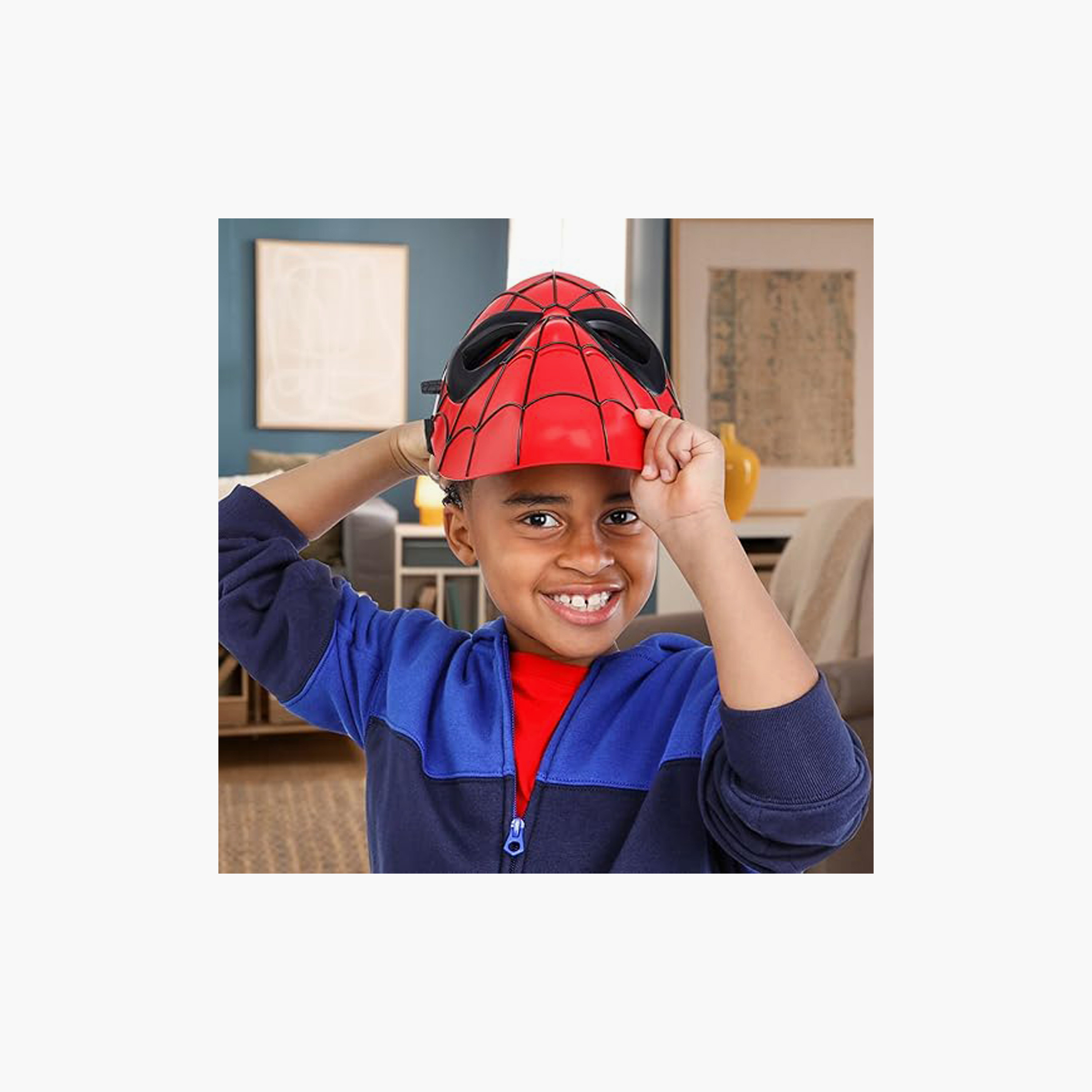 Marvel Spider-Man Glow FX Mask-boys-clothing-costumes-image-3