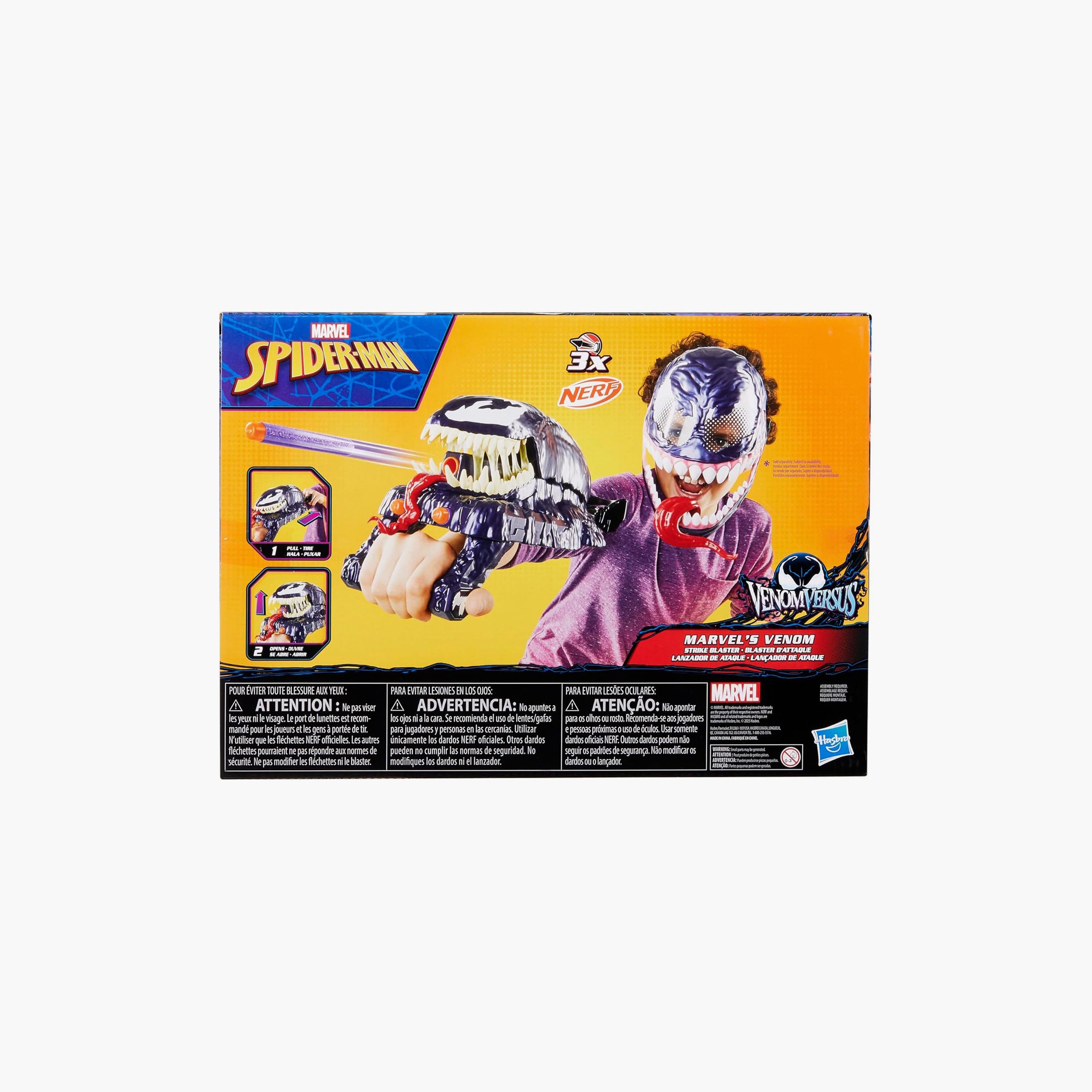 Marvel Spider-Man Venom Versus Marvel’s Venom Strike Blaster-toys-outdoor-gunsandfoamblasters-image-6