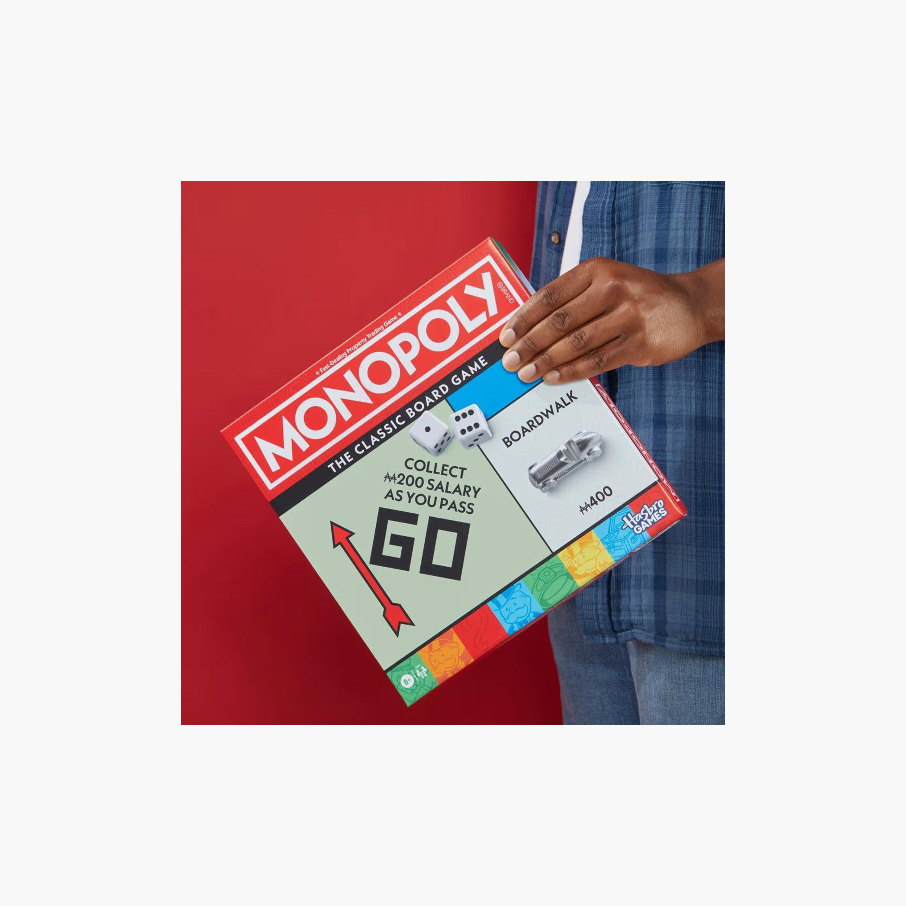 Monopoly Board Game, Classic Game with Storage Tray-toys-indoortoys-boardgames-image-8