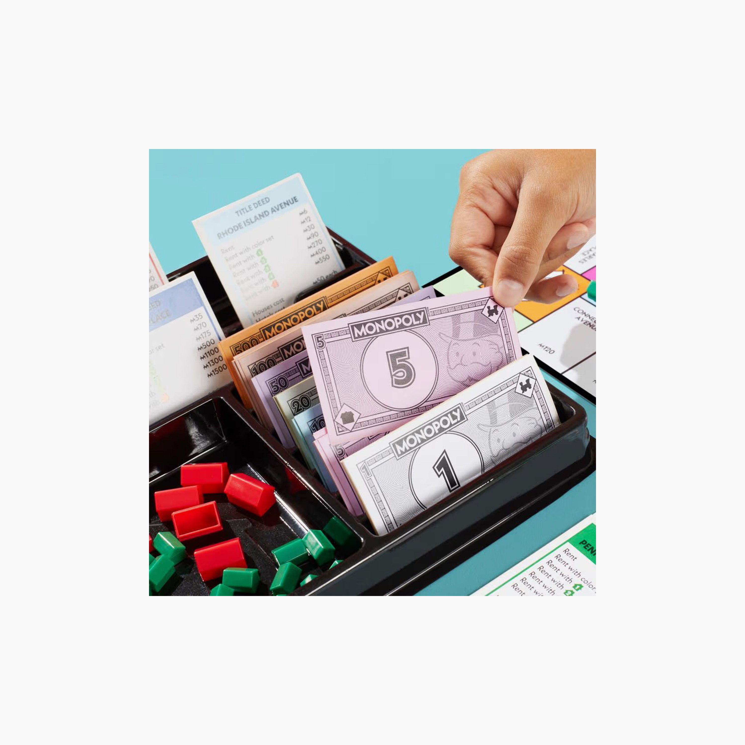 Monopoly Board Game, Classic Game with Storage Tray-toys-indoortoys-boardgames-image-9