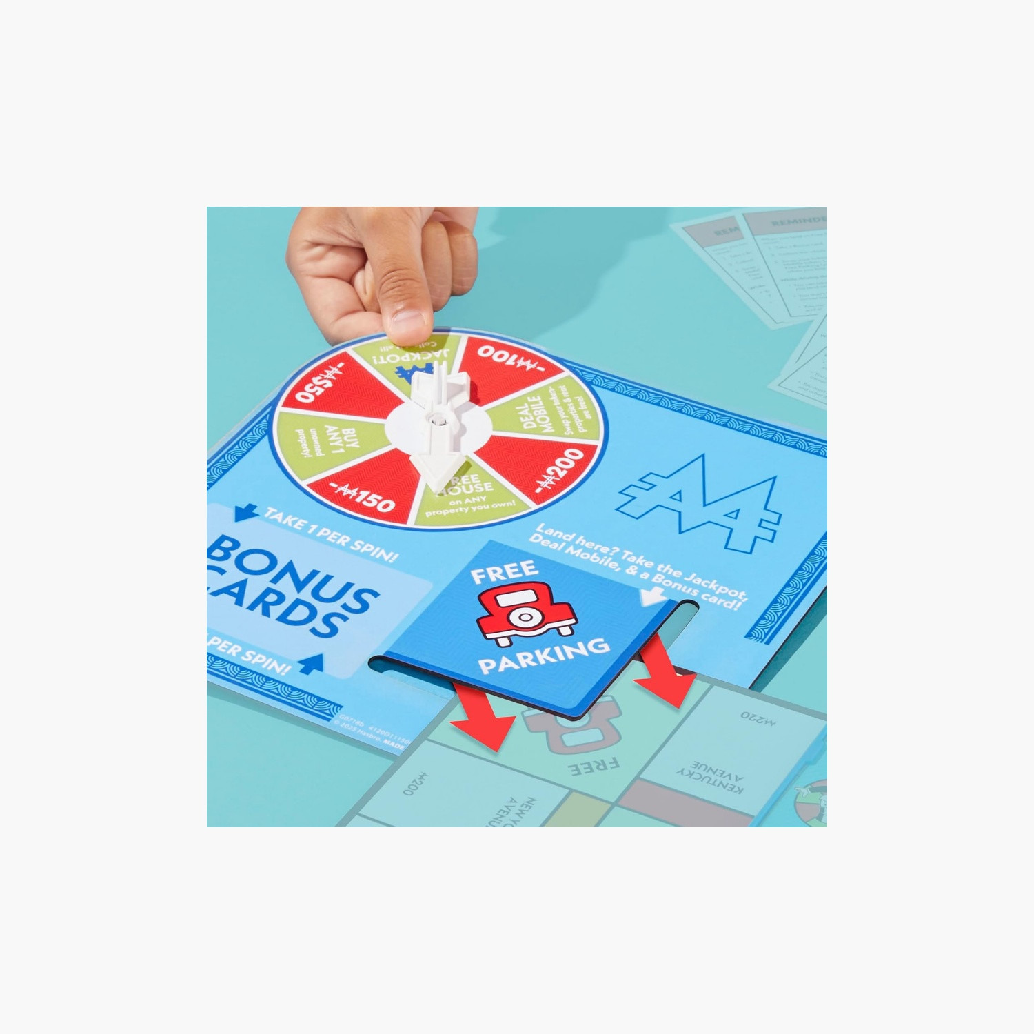 Hasbro Monopoly Free Parking Jackpot Board Game-toys-indoortoys-boardgames-image-3