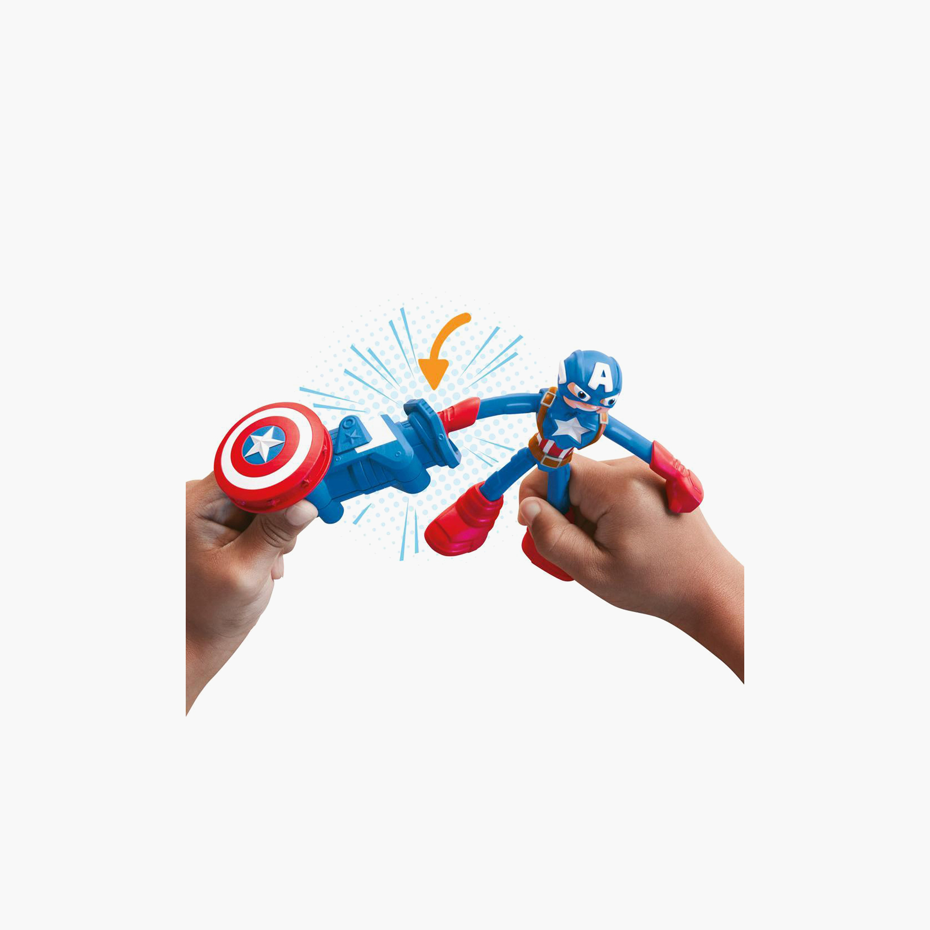 Play-Doh Captain America Figurine Playset-toys-educational-doughtoys-image-4