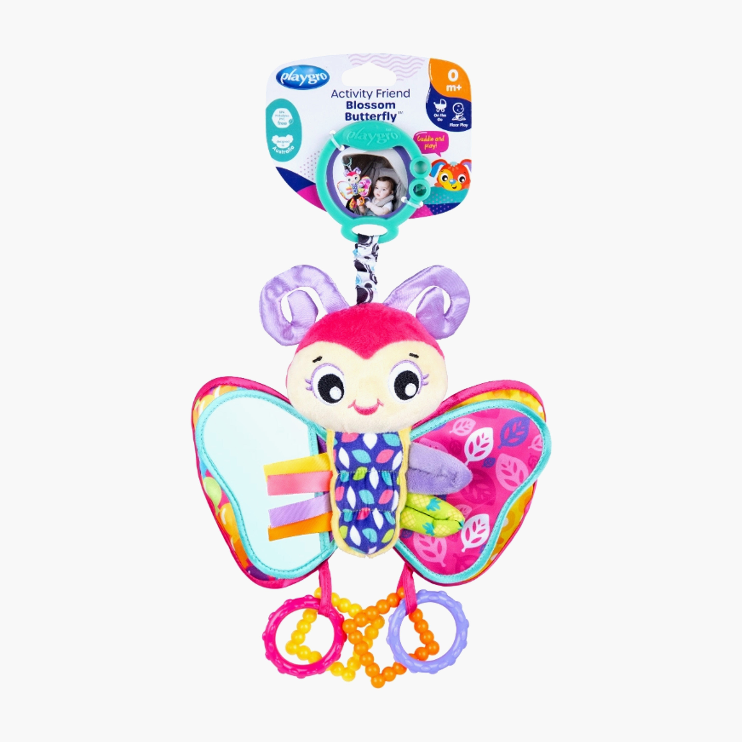 Playgro Activity Friend Blossom Butterfly-toys-babyandtoddlertoys-cribtoys-image-2