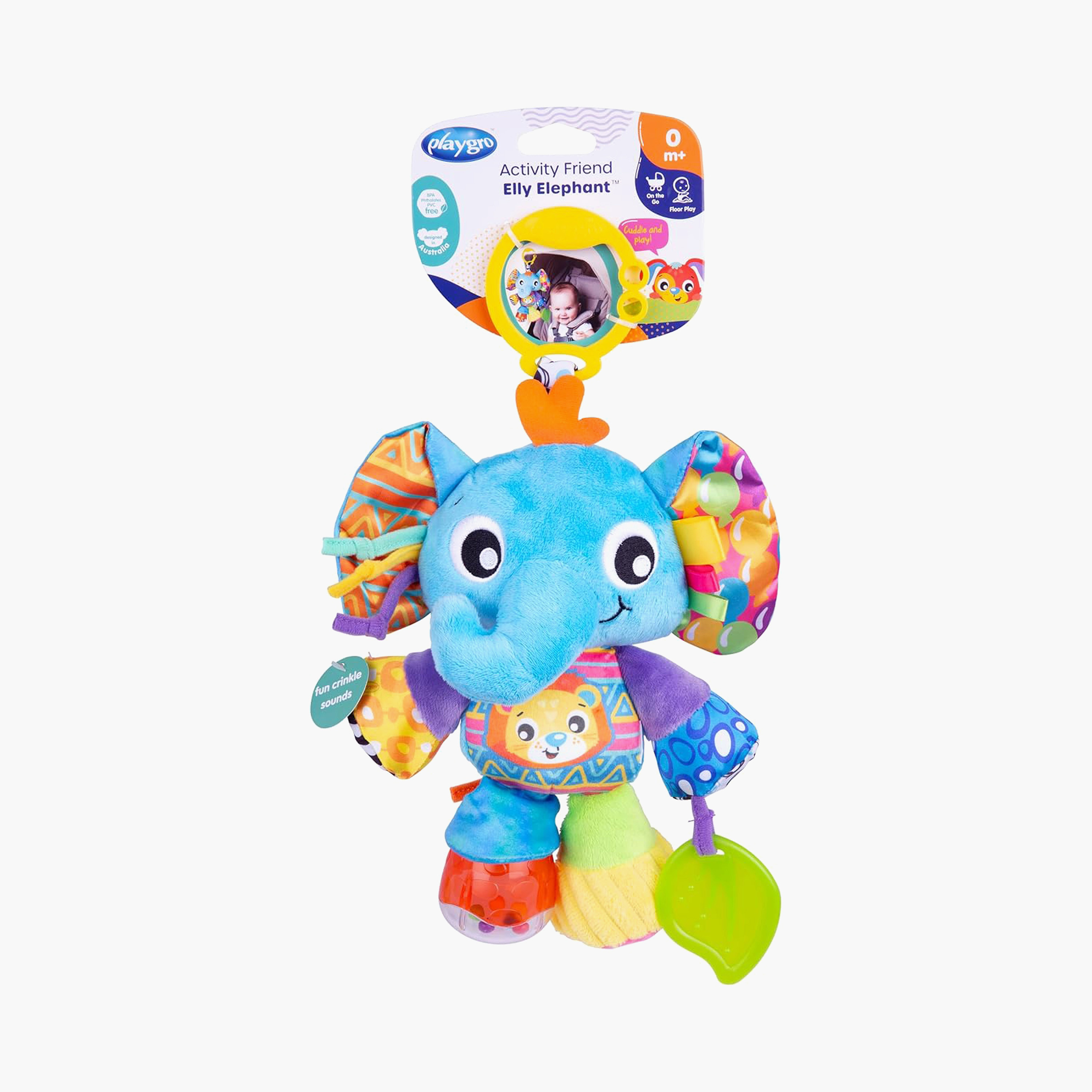 Playgro Activity Friend Elly Elephant-toys-babyandtoddlertoys-cribtoys-image-2