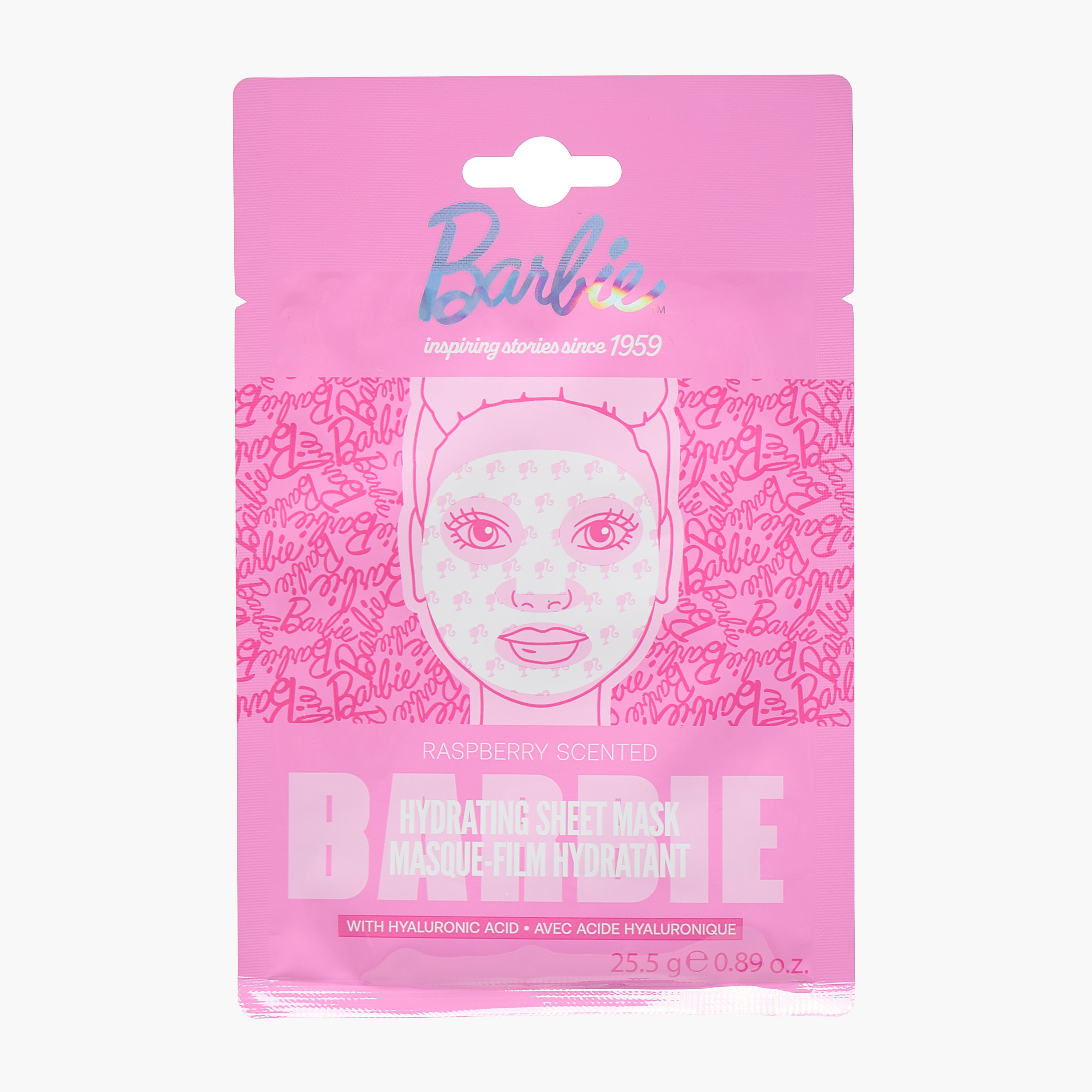 Barbie Raspberry Hydrating Sheet Mask-toys-roleplay-makeupandcosmeticsets-image-1