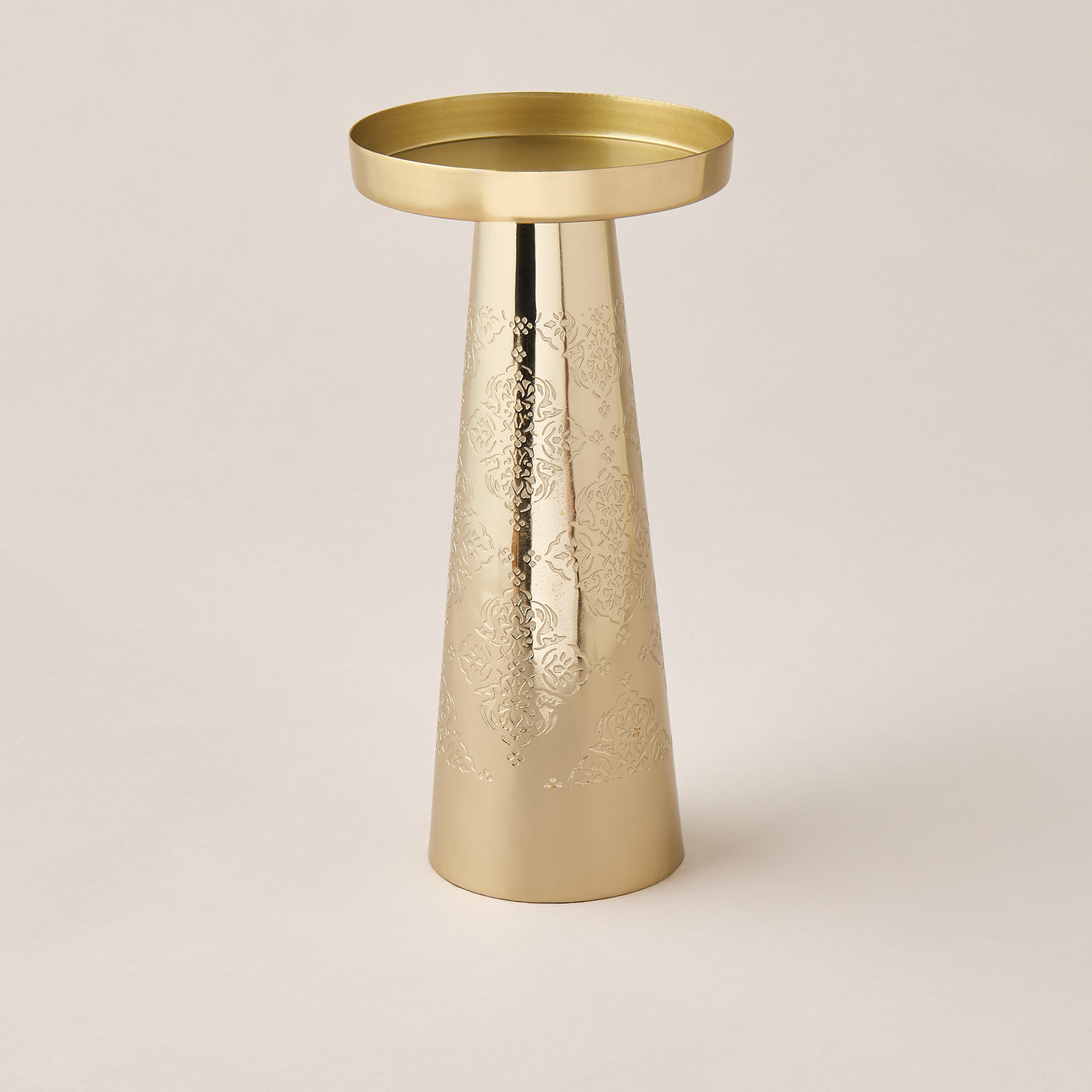 Arabic Design Pillar Candleholder - 21 cm-household-decor-candleholdersandlanterns-image-3