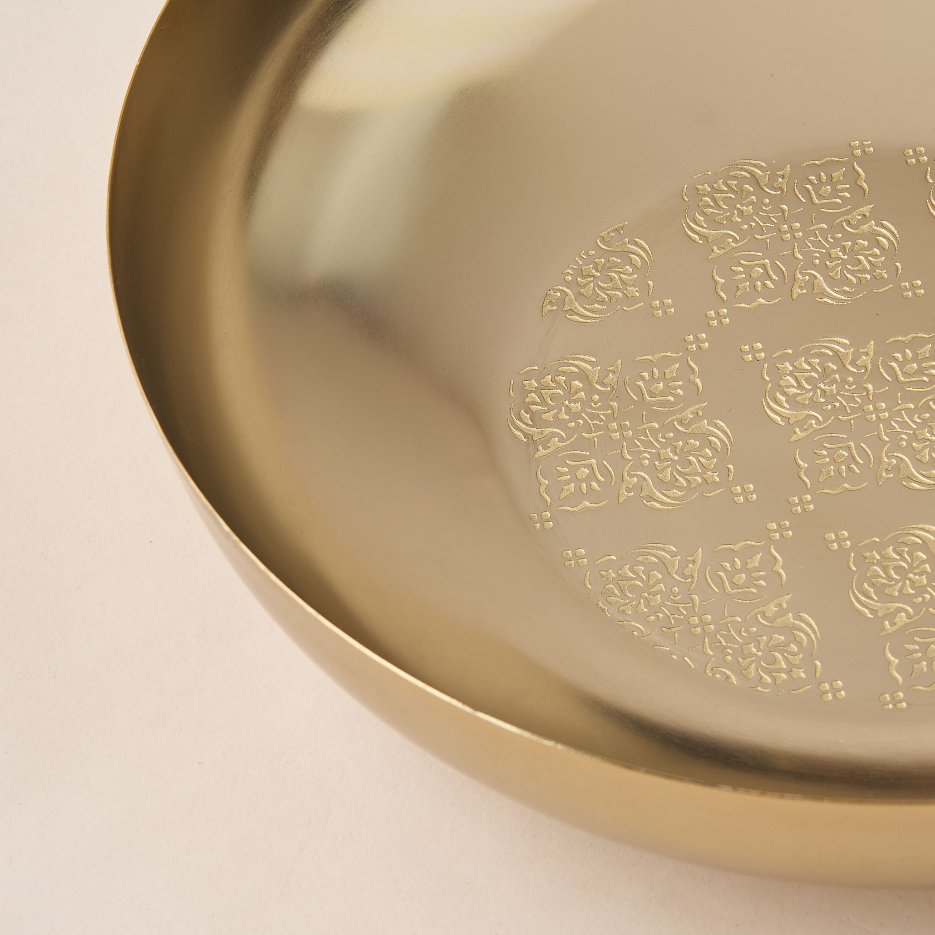 Embossed Metal Bowl-household-decor-vasesandbowls-image-4