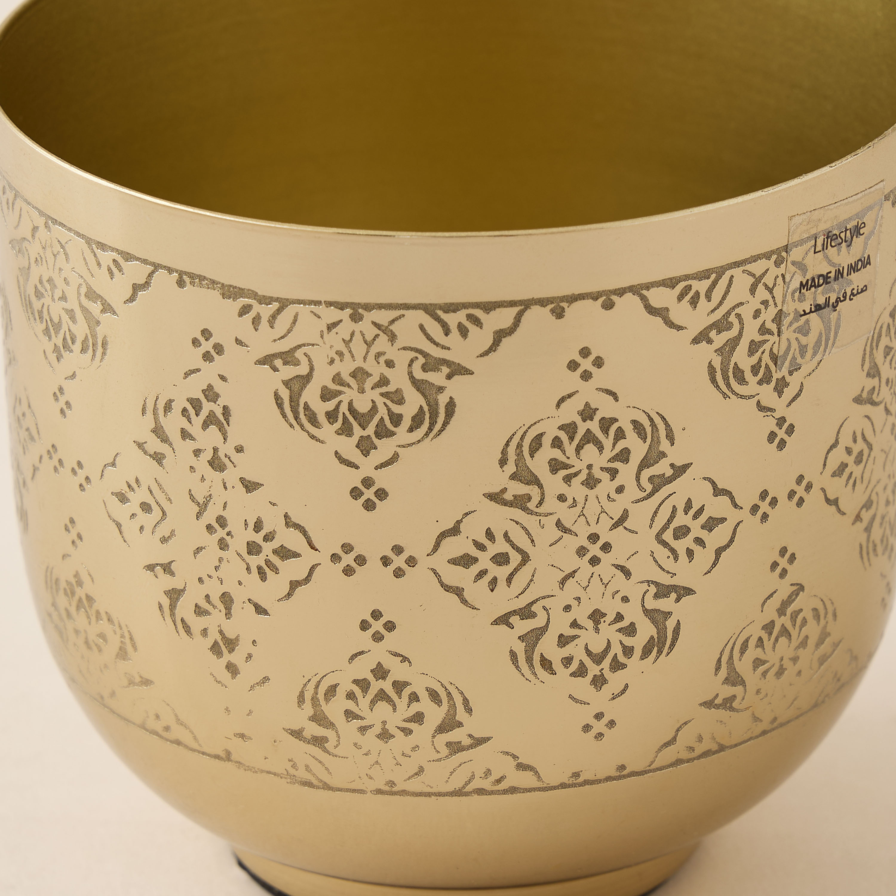 Floral Etched Votive Candleholder-household-decor-candleholdersandlanterns-image-3